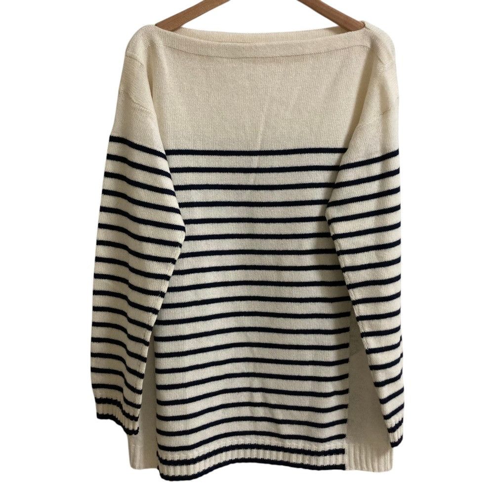 Prada Prada Prada Stripe Knit Pullover Textile Tops DUTY FREE for USA Size ONE SIZE - 1 Thumbnail