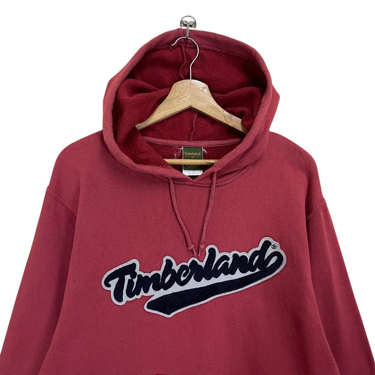 Japanese Brand Timberland Big Logo Embroidered Crewneck Hoodie Size US M / EU 48-50 / 2 - 4 Thumbnail