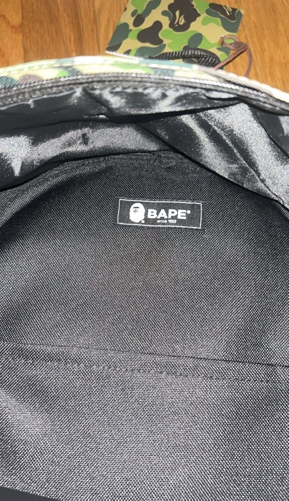Bape Bape ABC Camo Ape Head Backpack Size ONE SIZE - 4 Thumbnail