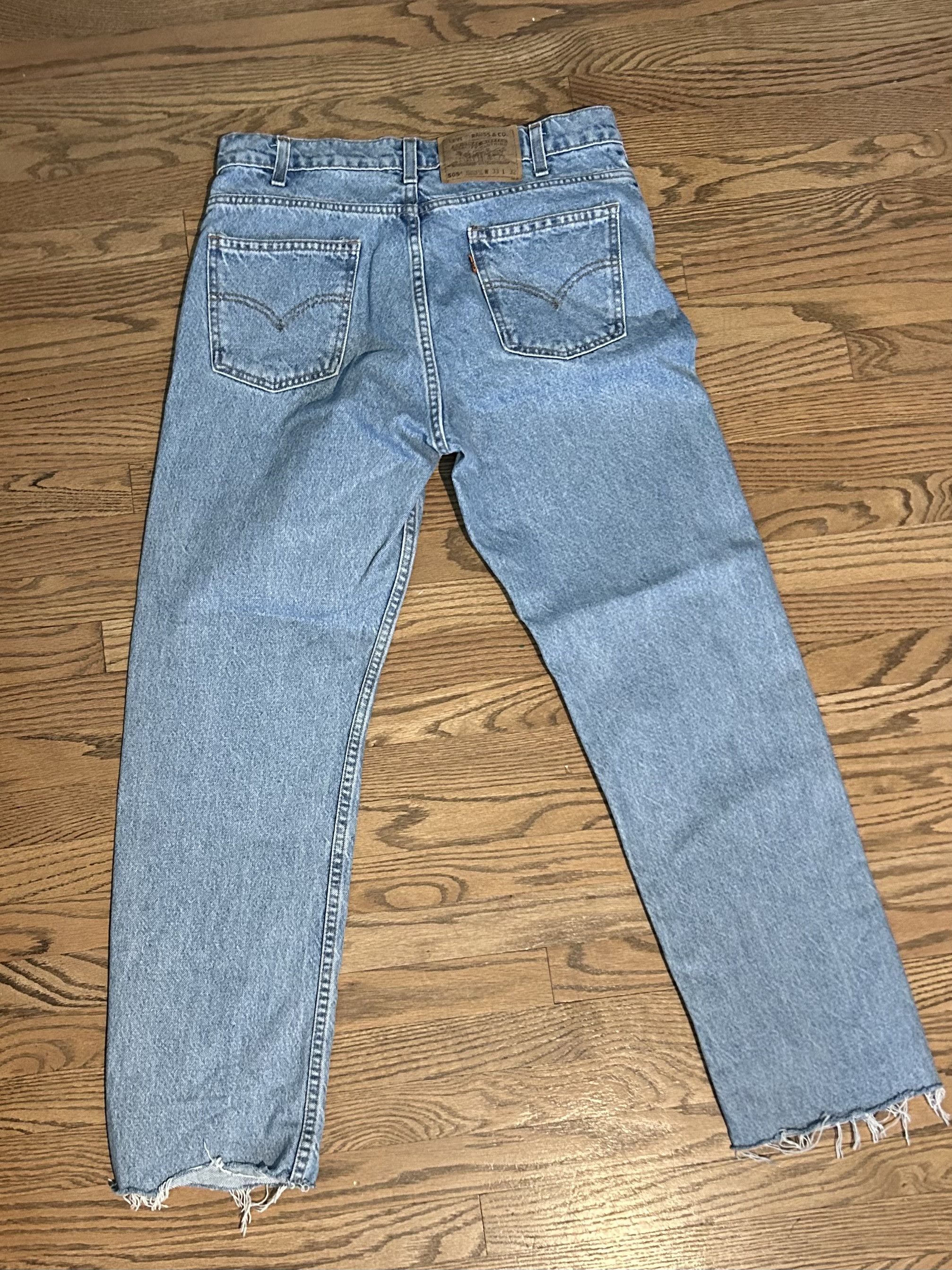 Levi's Vintage Orange Tab Levi's 505 Size US 30 / EU 46 - 2 Thumbnail