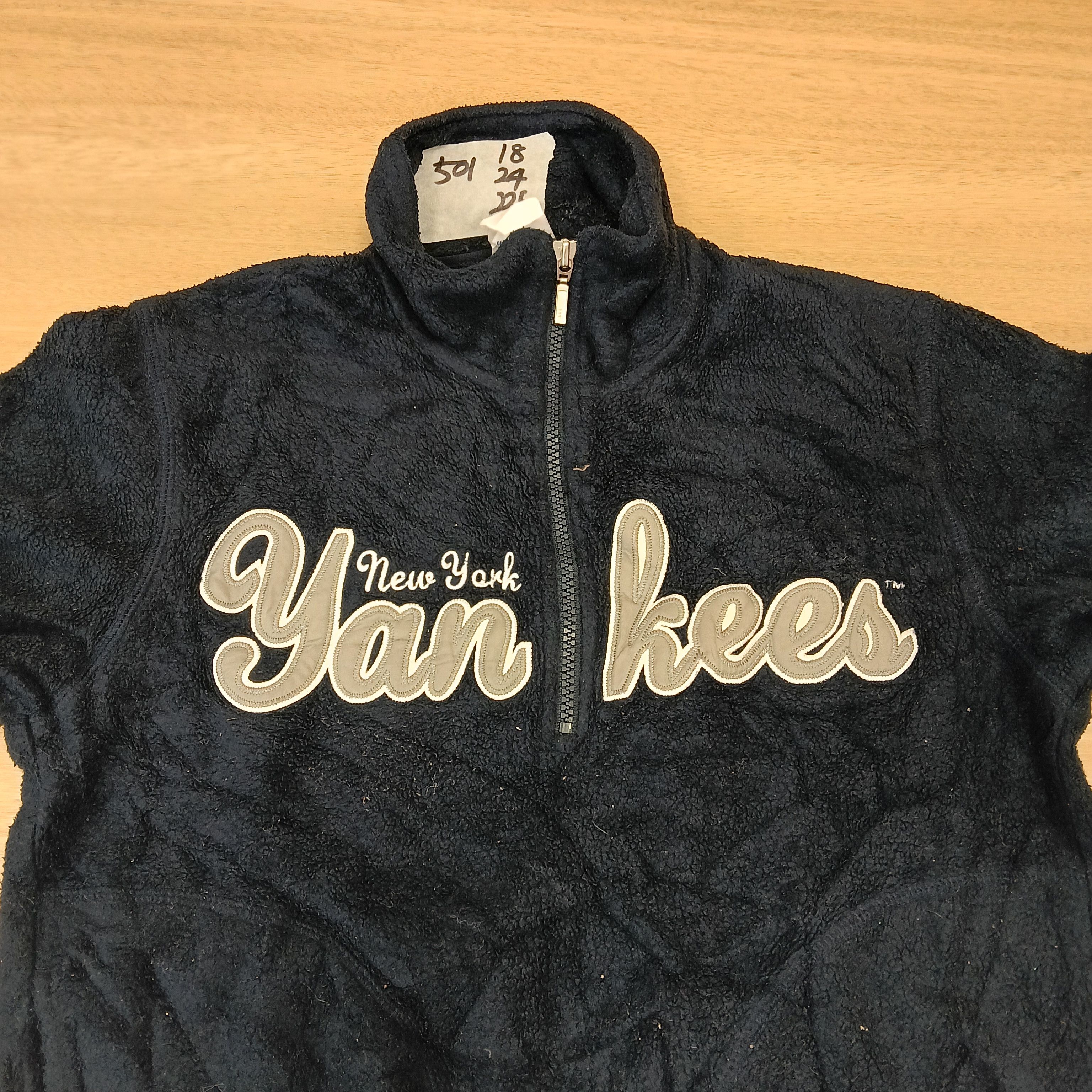 New York Yankees HALF ZIPPER NEW YORK YANKEES SWEATER BIG LOGO S Size US S / EU 44-46 / 1 - 7 Thumbnail