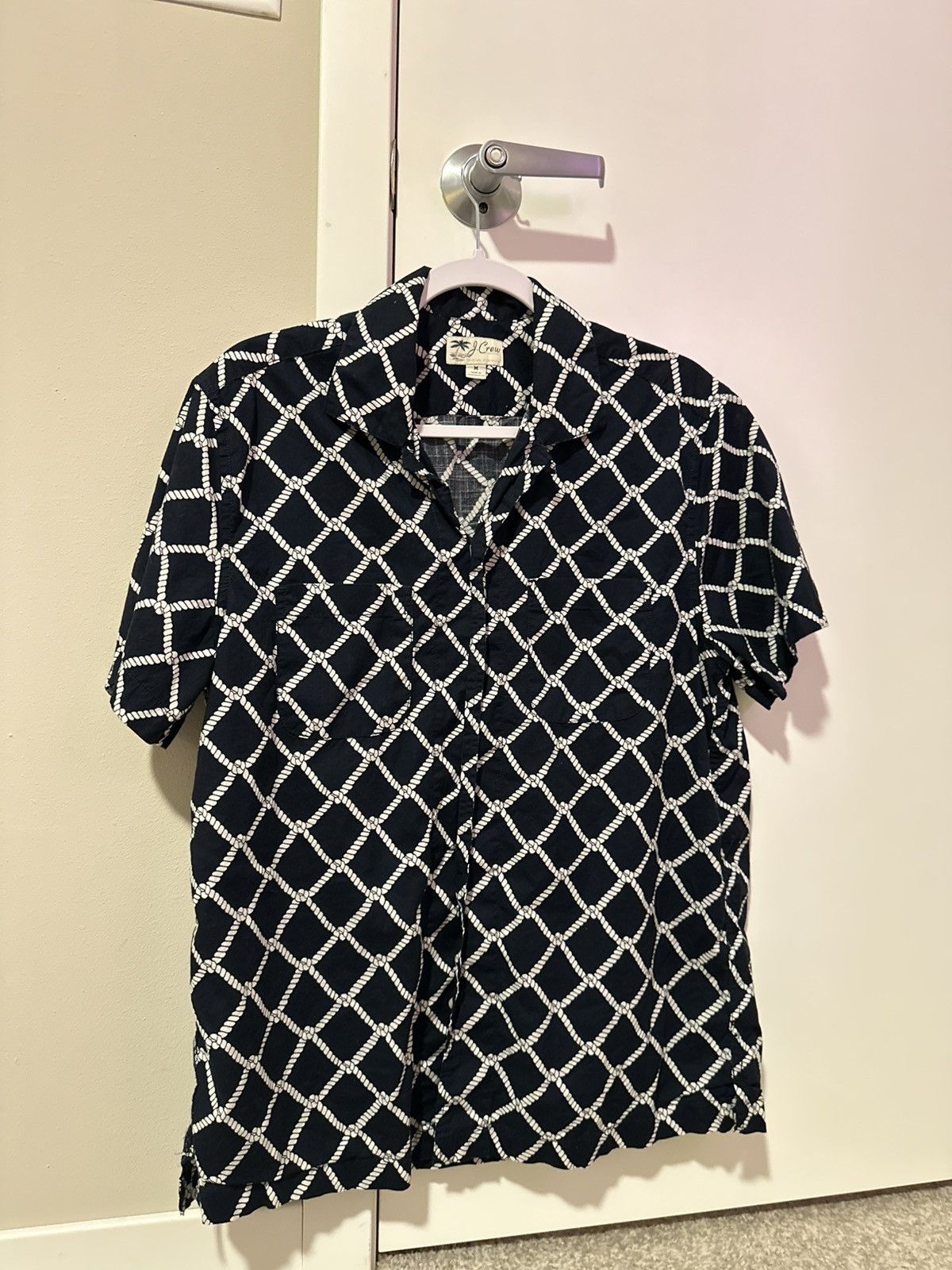 J.Crew SS Print Button Down Shirt Size US M / EU 48-50 / 2 - 1 Thumbnail