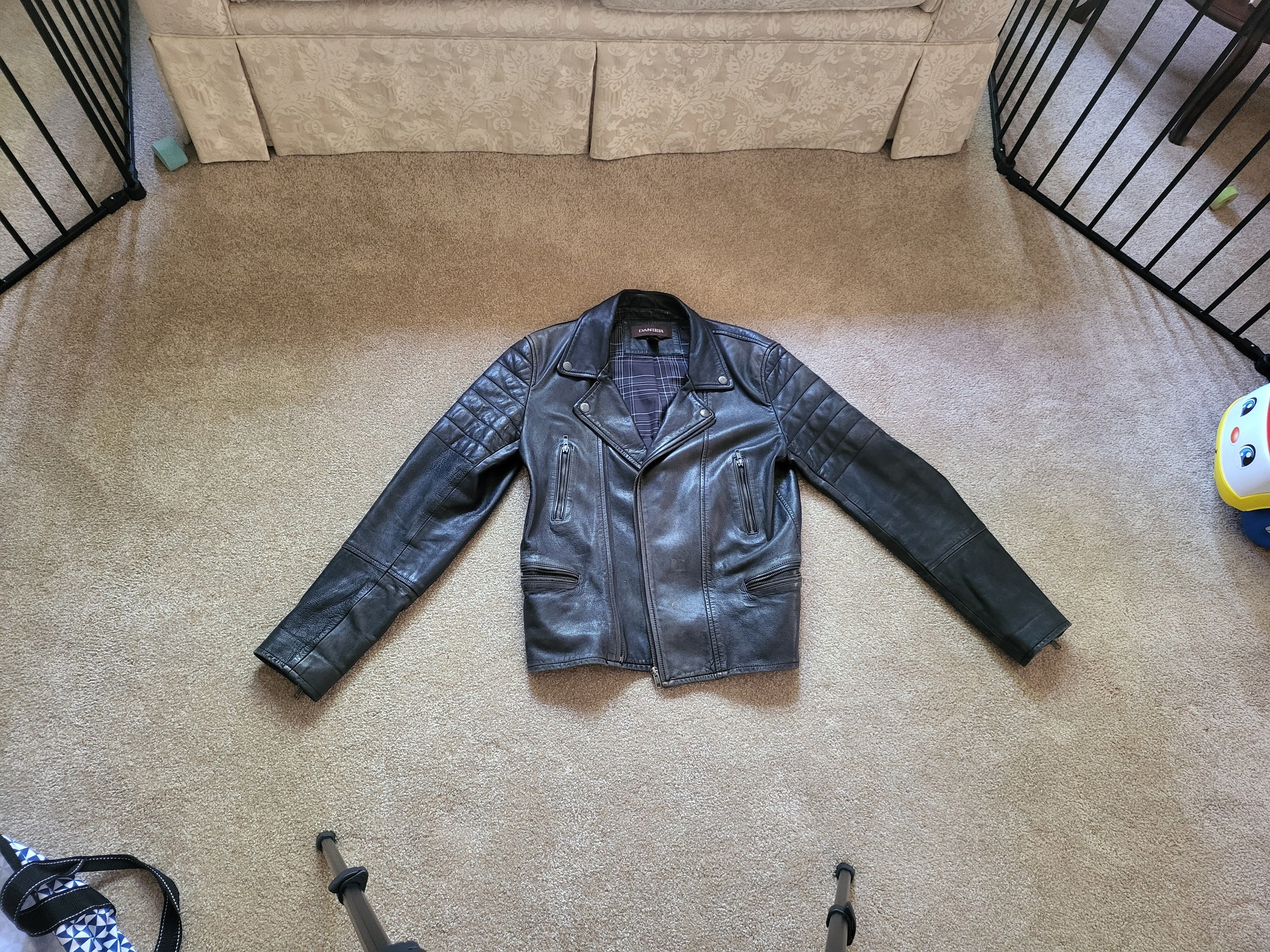 Danier Vintage Danier Calfskin Leather Motorcycle Jacket Size US XS / EU 42 / 0 - 3 Thumbnail