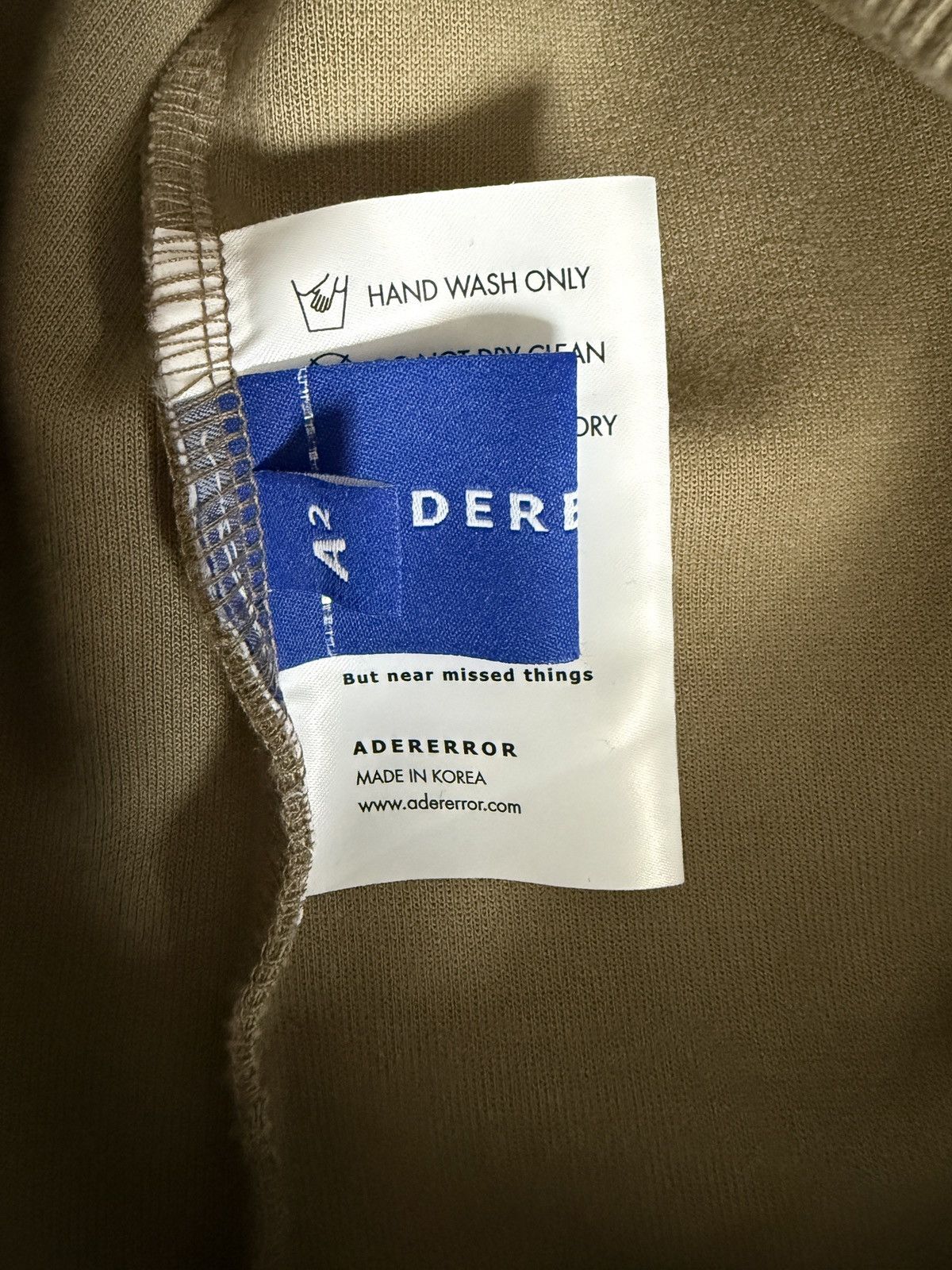 Ader Error ADER Error Beige Hoodie Size US M / EU 48-50 / 2 - 5 Thumbnail