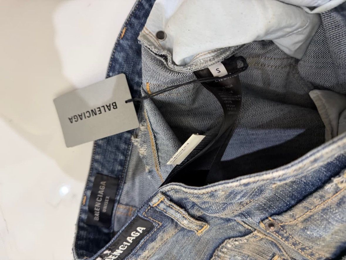 Balenciaga Balenciaga Super Destroyed Jeans Size US 31 - 6 Thumbnail