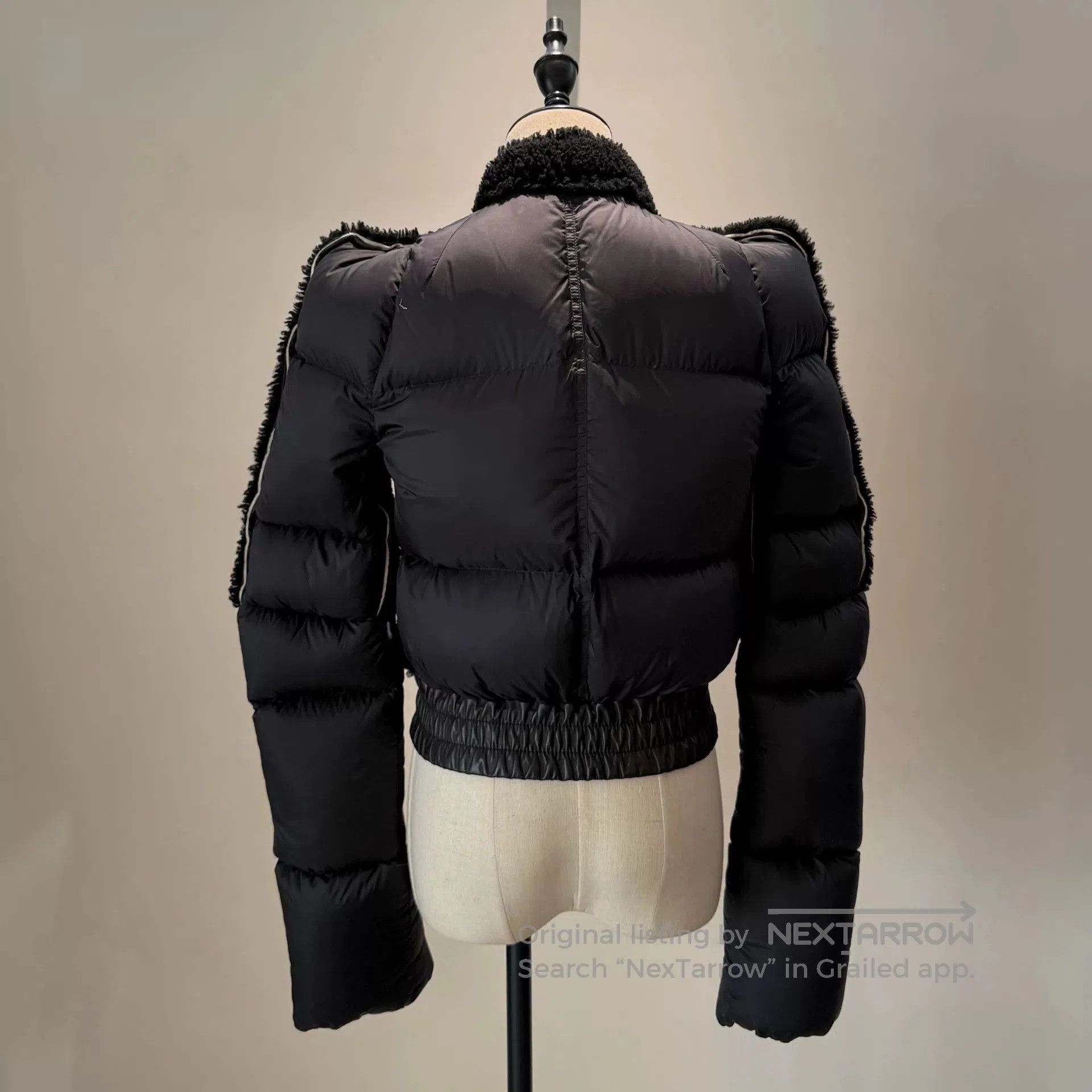 Rick Owens rick owens short fur down jacket. Size US M / EU 48-50 / 2 - 3 Thumbnail