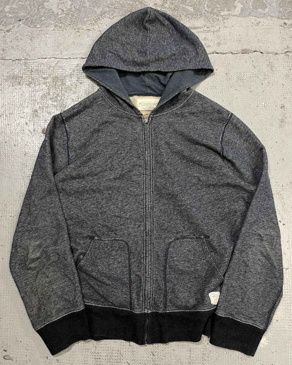 Polo Ralph Lauren 2010s Ralph Lauren Grey USA Flag Zip-up Hoodie Size US L / EU 52-54 / 3 - 2 Thumbnail