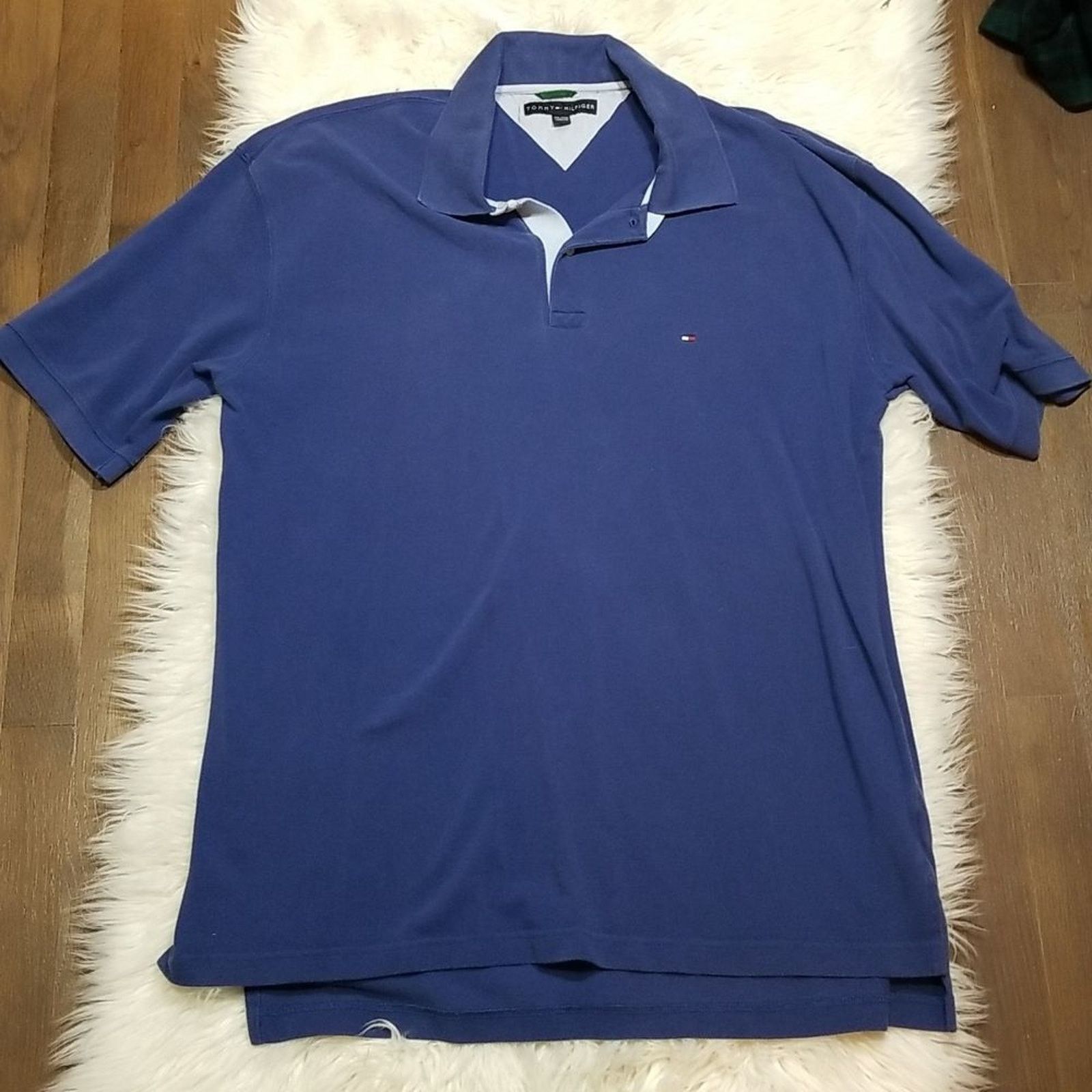 Tommy Hilfiger Tommy Hilfiger Blue Polo Shirt Size US XXL / EU 58 / 5 - 1 Thumbnail