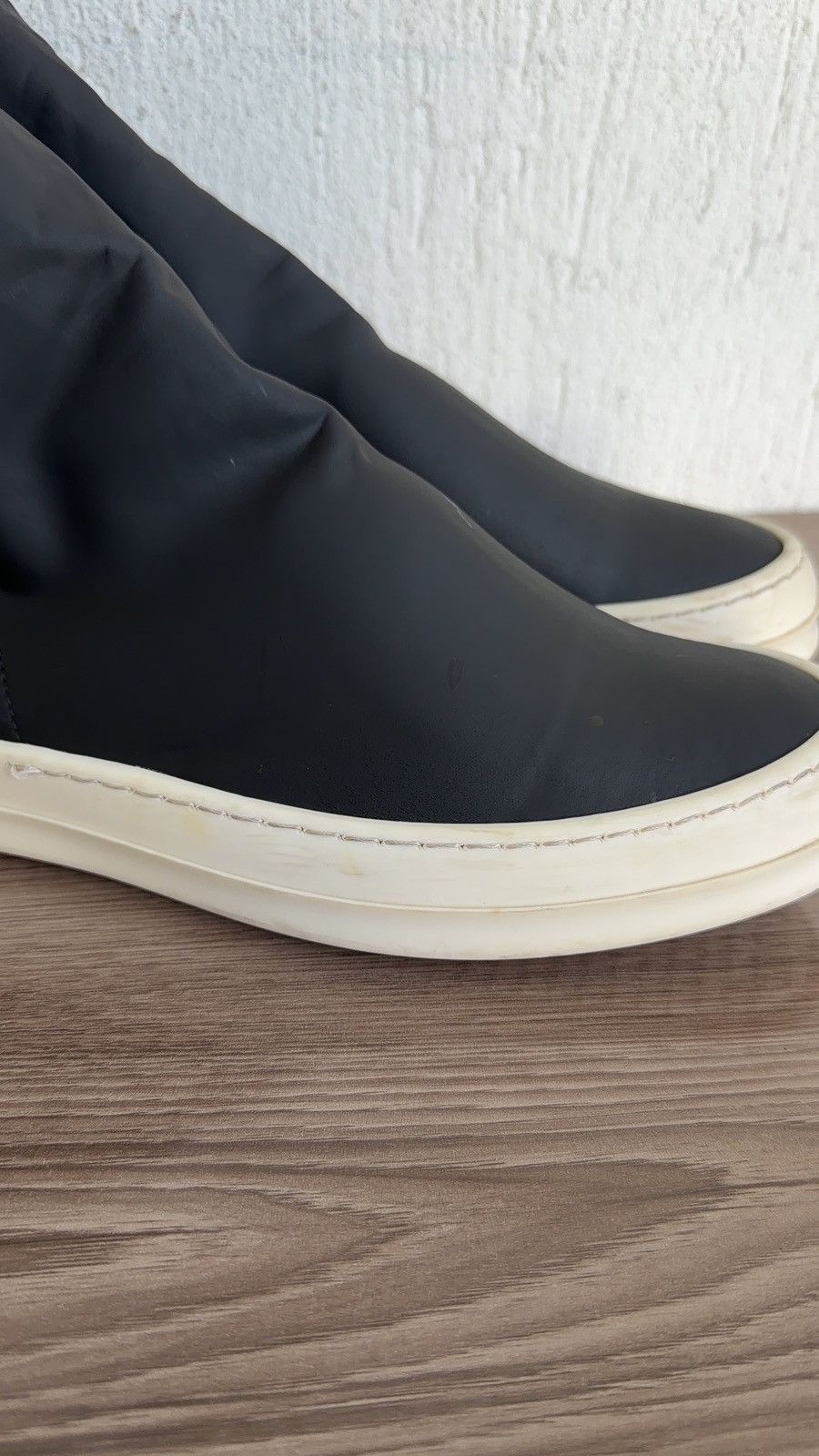 Rick Owens Drkshdw ❤️Neoprene suba socks Ramones Size US 8 / IT 38 - 5 Thumbnail