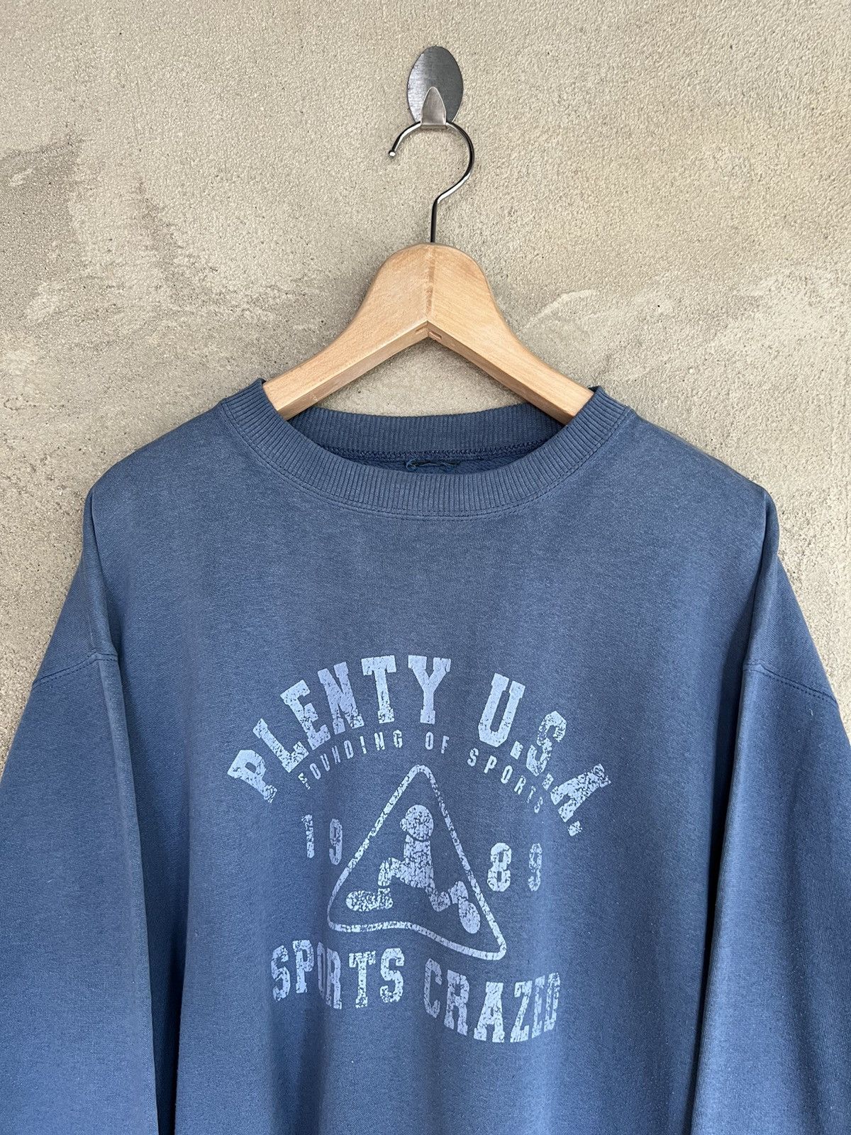 Vintage Vintage Plenty Tough USA Sweatshirt Size US L / EU 52-54 / 3 - 3 Thumbnail