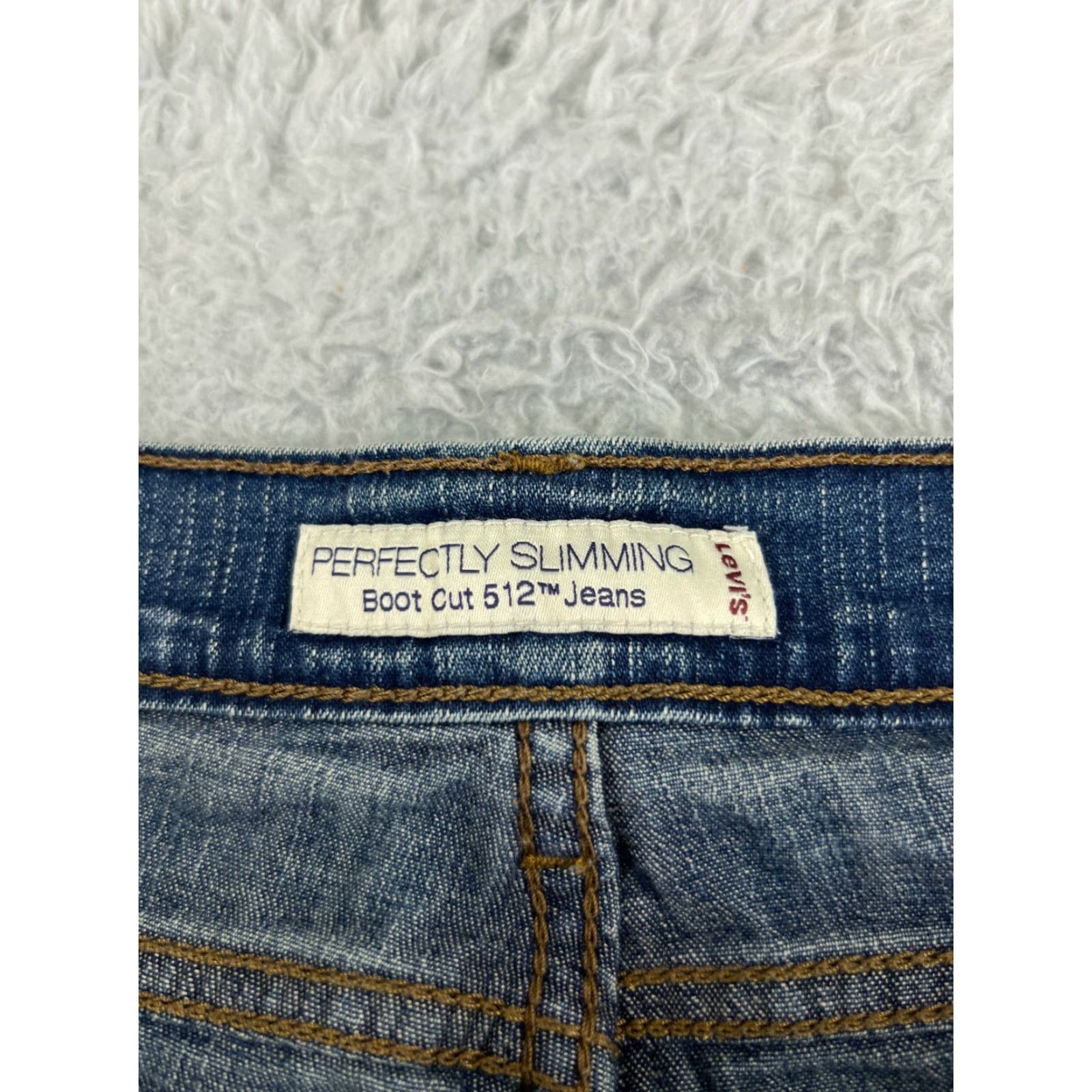 Levi's VINTAGE Levi's Jeans Women 8 Blue Denim 512 Bootcut Mid Wash Regular Fit 27 Inseam Size 30" / US 8 / IT 44 - 6 Thumbnail