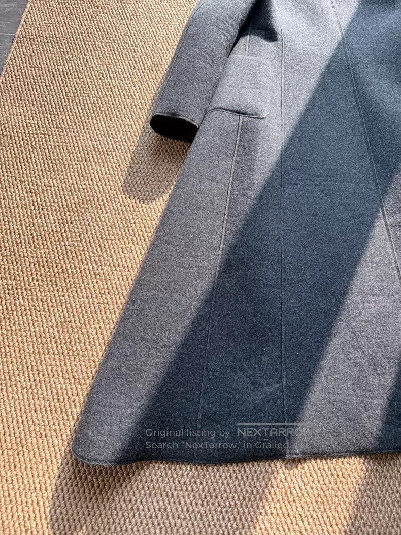 Comme des Garcons Comme Des Garcons Dark gray wool stand collar coat Size S / US 4 / IT 40 - 7 Thumbnail