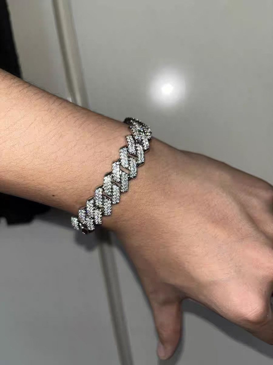 Other ICE Zircon Cuban Link Bracelet Size ONE SIZE - 2 Thumbnail