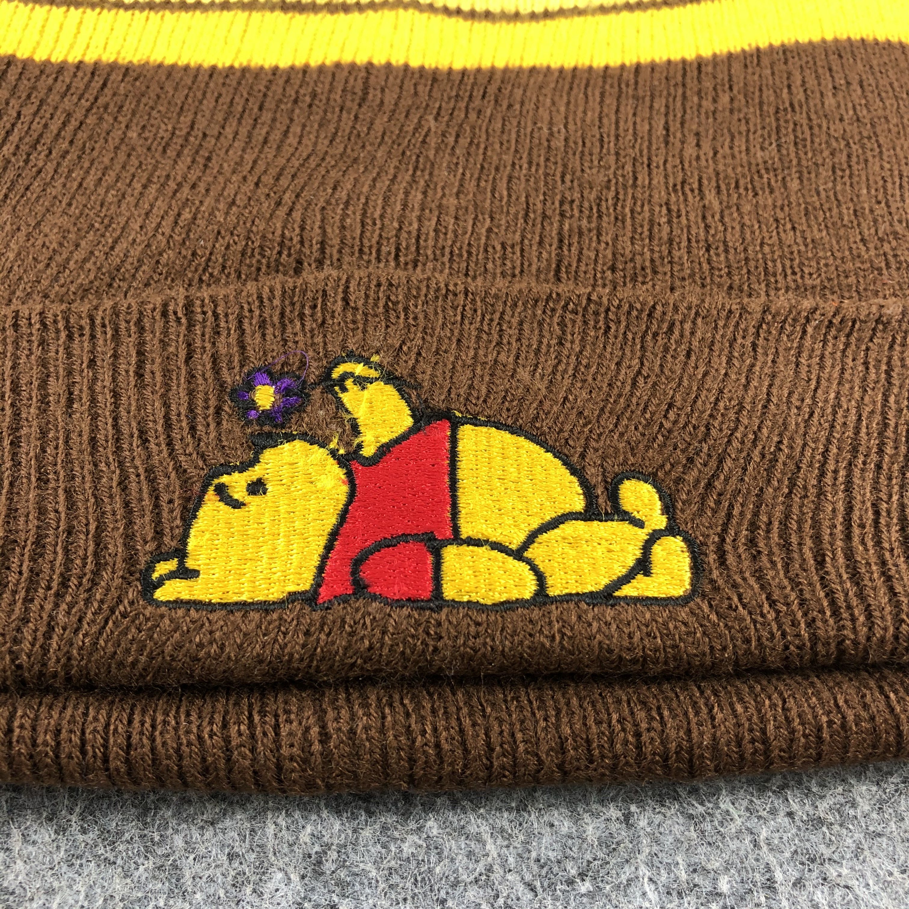 Disney Pooh Bee Beanie Snowcap Snow Hat B444 Size ONE SIZE - 4 Thumbnail
