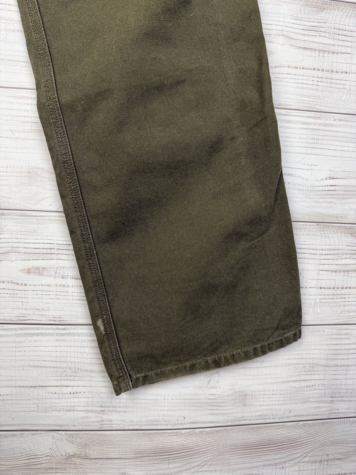 Carhartt Vintage Carhartt Cargo Work Pant Olive Size US 32 / EU 48 - 10 Thumbnail