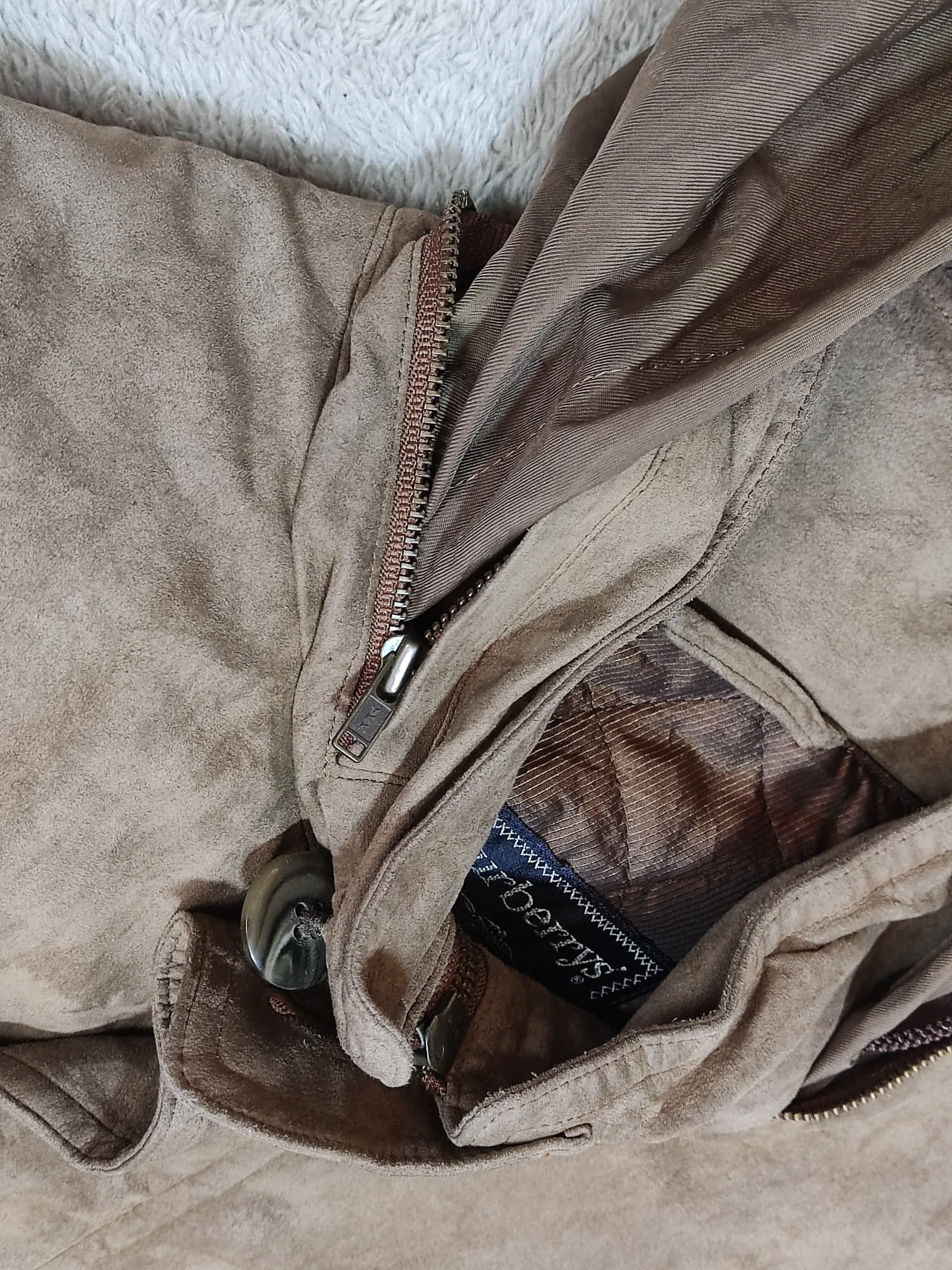 Burberry × Gosha Rubchinskiy Vintage 90s Burberrys Hooded Jacket Quilted Tan Japan Label Size US XL / EU 56 / 4 - 14 Thumbnail