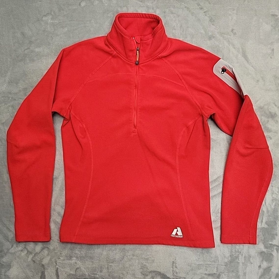 Eddie Bauer Eddie Bauer First Ascent Sweater Womens S Red 1/2 Zip Fleece Outdoors Gorp Shirt Size S / US 4 / IT 40 - 2 Thumbnail