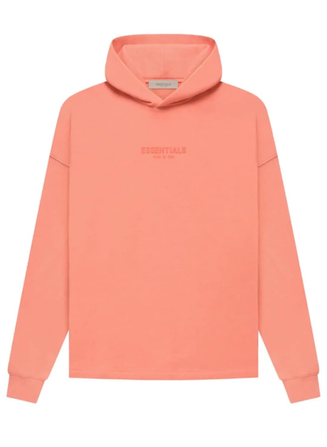 Fear of God × Pacsun Fear of God Essentials Hoodie Orange | Grailed