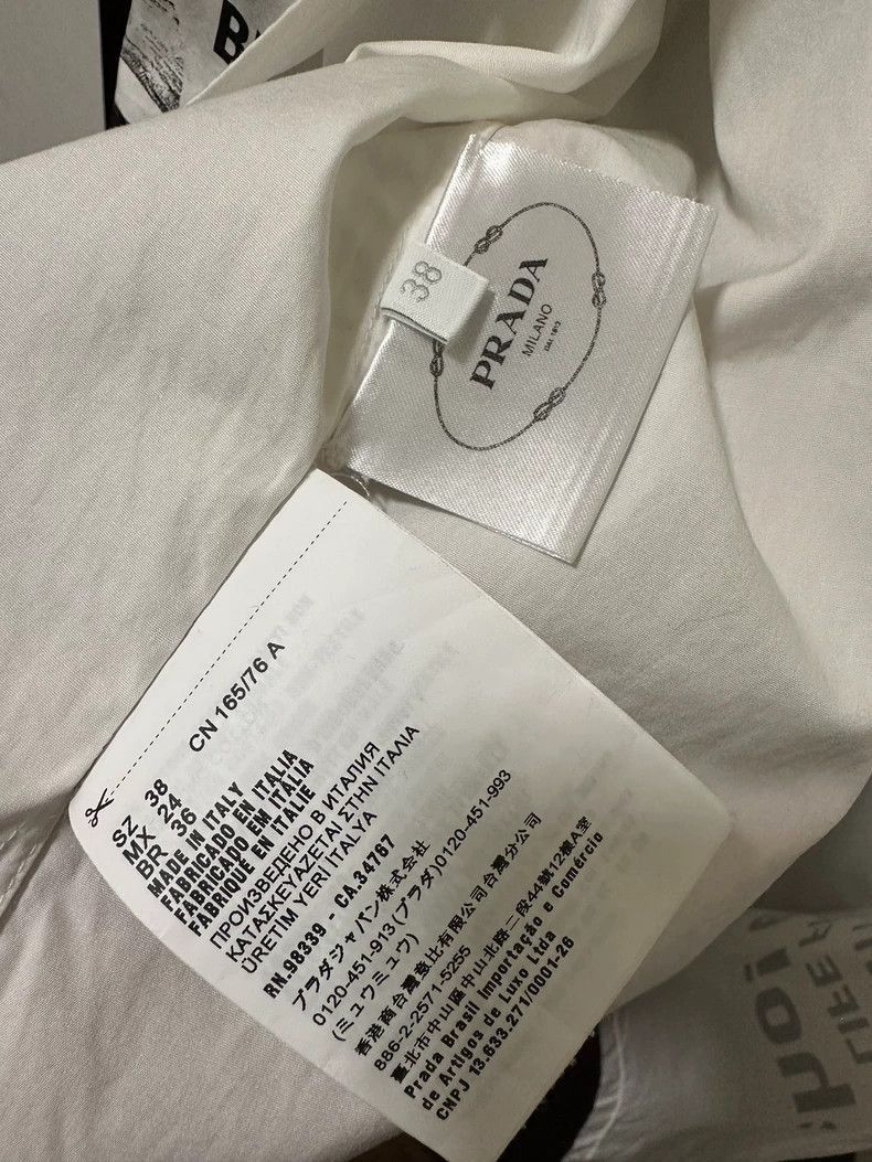 Raf Simons Raf Simons White Short Sleeve Bowling Shirt-2506 Size US M / EU 48-50 / 2 - 8 Thumbnail