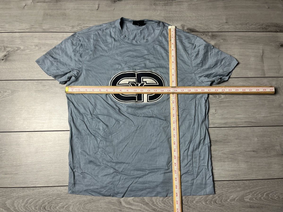 Emporio Armani Emporio Armani embroidered Logo T-shirt size Large Size US L / EU 52-54 / 3 - 6 Thumbnail