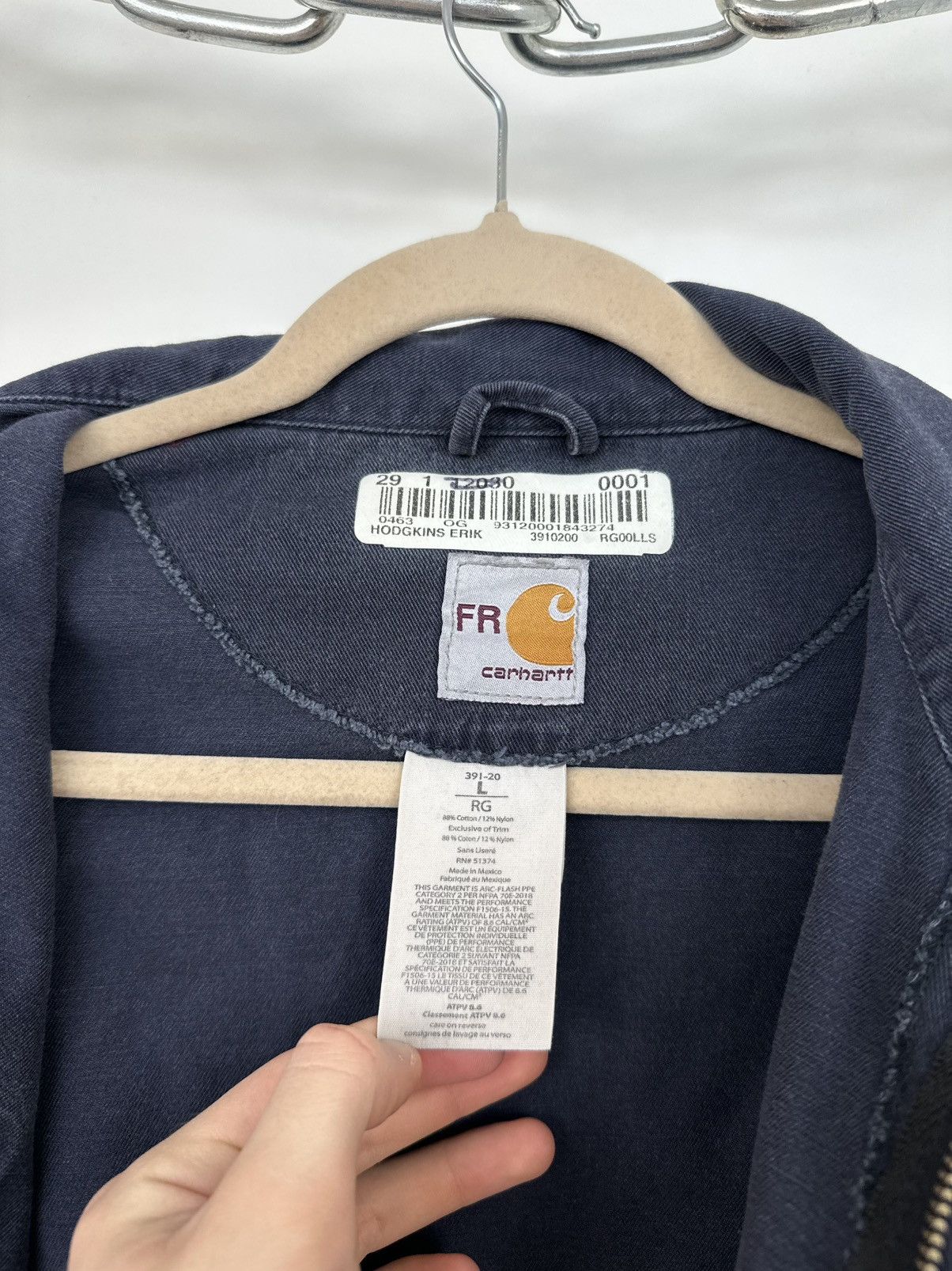Carhartt Vintage Carhartt Flame Resistant USA Patches Cropped Jacket Size US M / EU 48-50 / 2 - 19 Thumbnail
