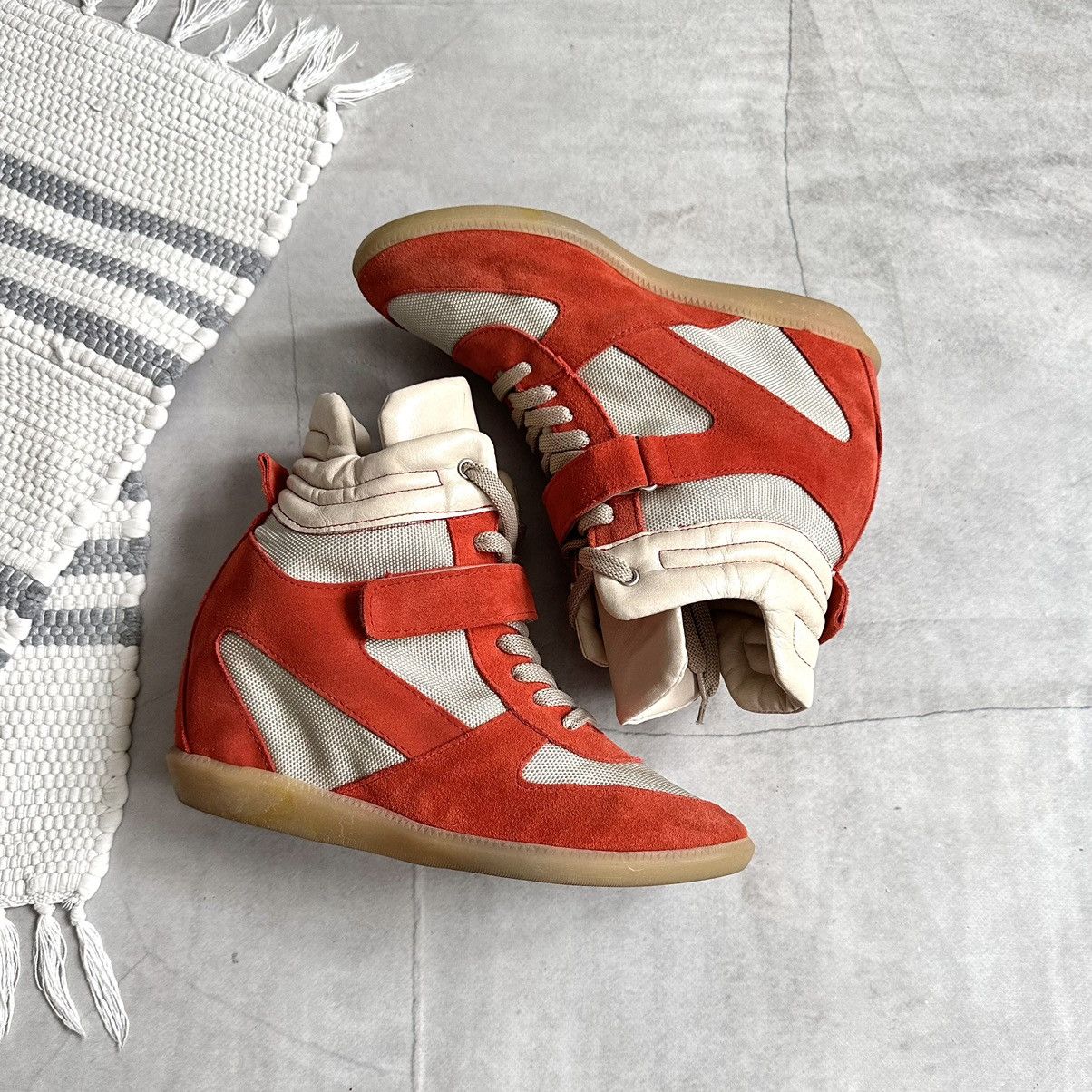 Isabel Marant Vintage Isabel Marant Style Bobby Bekett Wedge Sneakers Size US 9 / IT 39 - 6 Thumbnail
