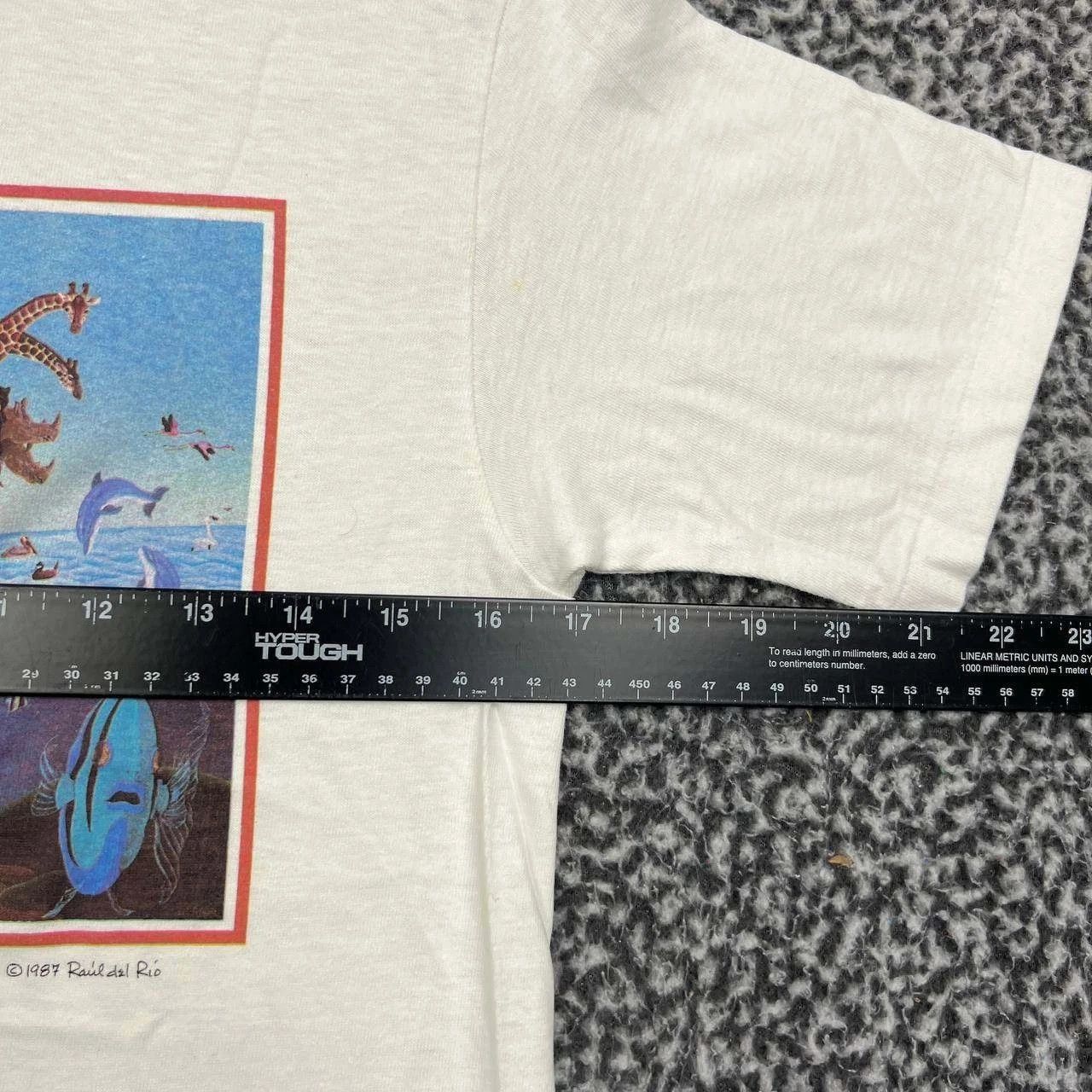 Hanes Vintage Raul Del Rio Shirt Men S Hanes Beefy Deadstock New Size US S / EU 44-46 / 1 - 5 Thumbnail
