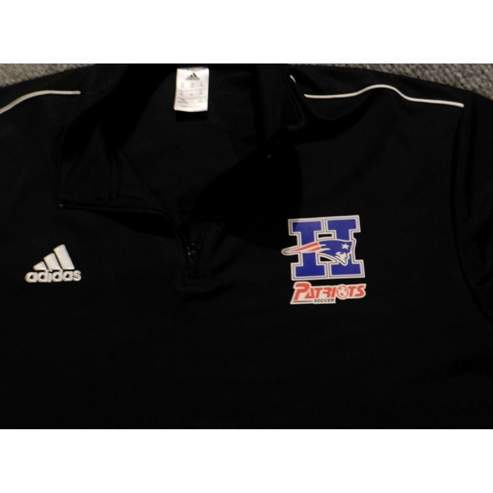 Adidas Adidas Sweatshirt Pullover 1/4 Zip Mens XXL Black Size US XXL / EU 58 / 5 - 7 Thumbnail