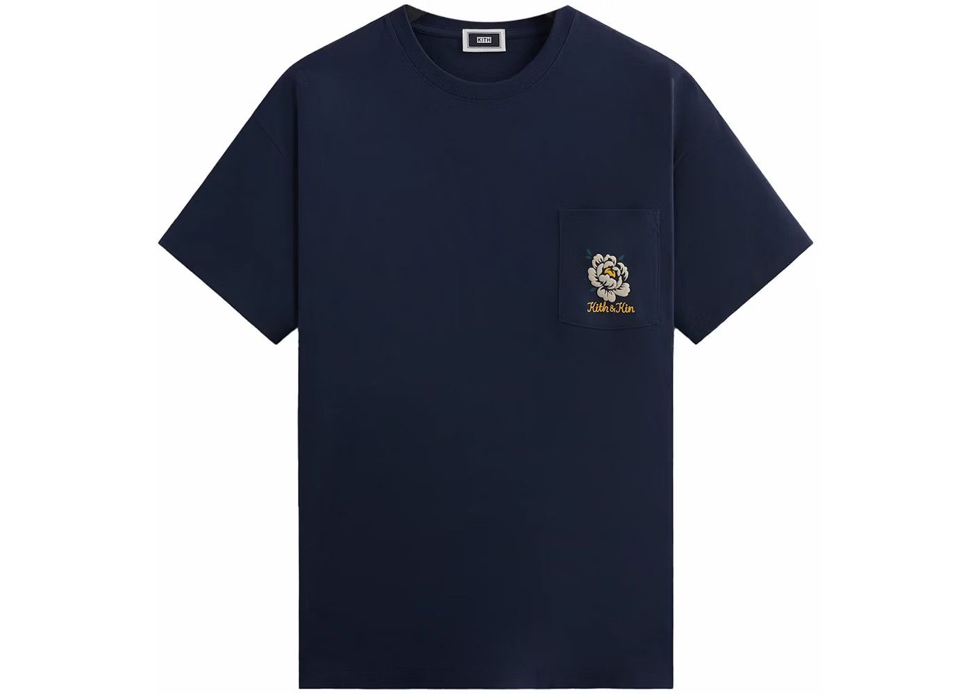 Kith Kith Peony Pocket Tee - Nocturnal Size US S / EU 44-46 / 1 - 1 Thumbnail