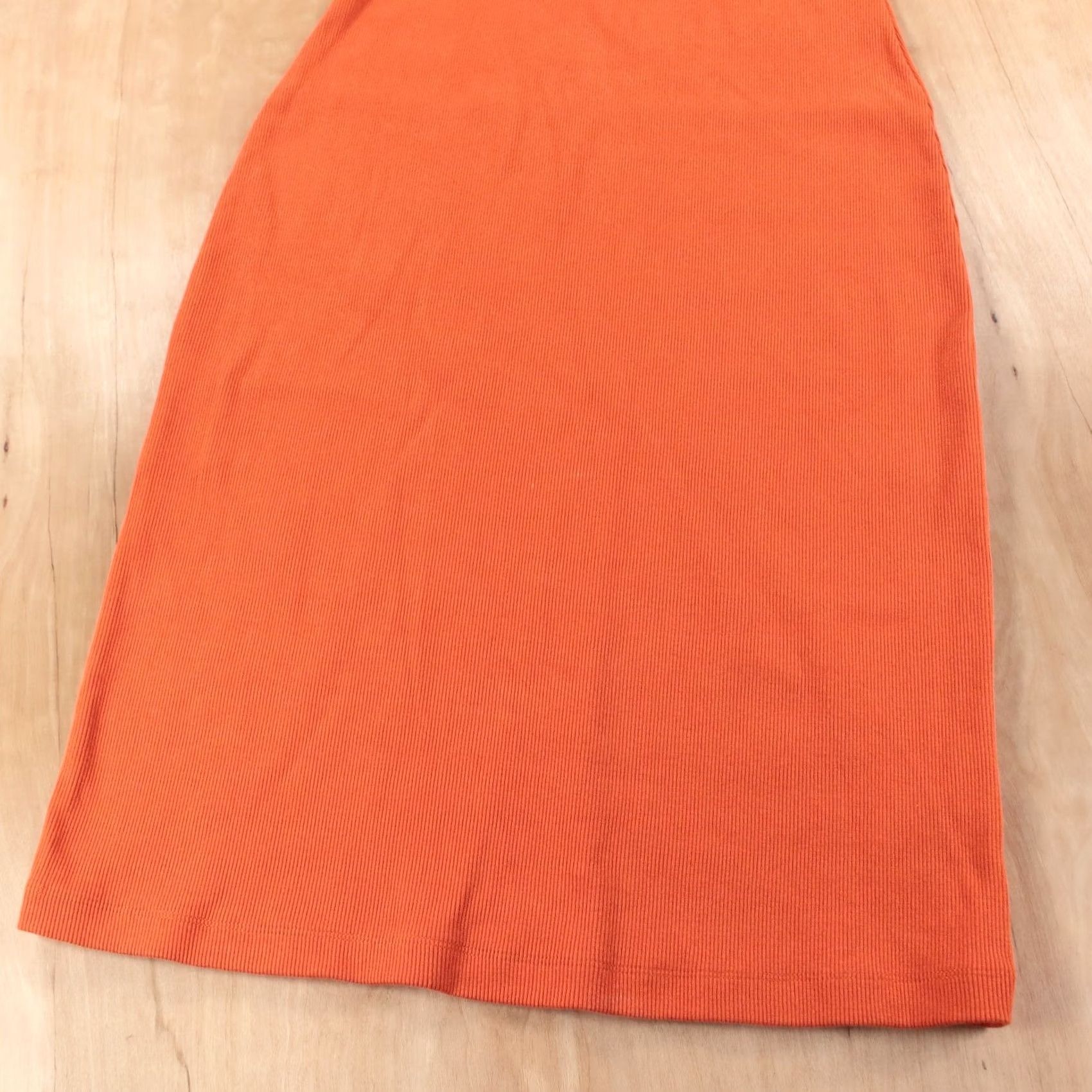 Boden Boden sleeveless jersey cotton tank dress Midi Petites 8 Orange Women Sleeveless Crew Neck Knit Jersey Sheath 90s? Size M / US 6-8 / IT 42-44 - 3 Thumbnail