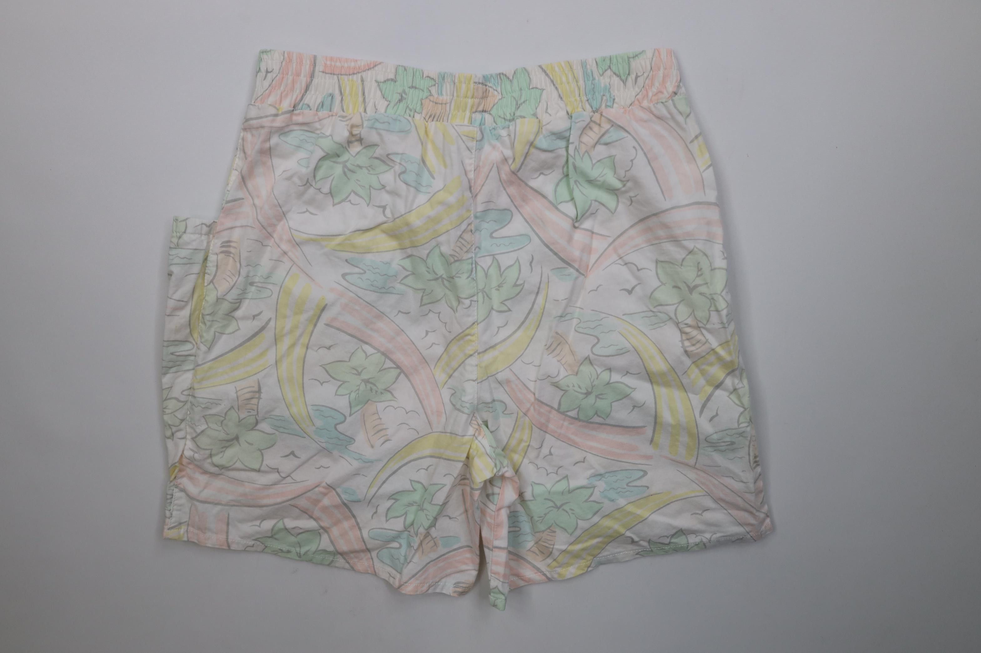 Vintage Vintage 90s Streetwear Beach Island Big Pocket Surf Shorts Size US 32 / EU 48 - 7 Thumbnail