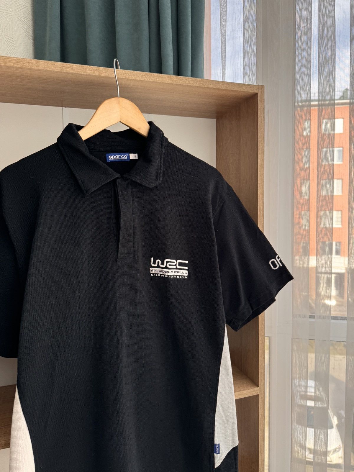 Japanese Brand × Vintage Vintage Sparco by FIA World Rally Championship WRC PoloShirt Size US XL / EU 56 / 4 - 4 Thumbnail