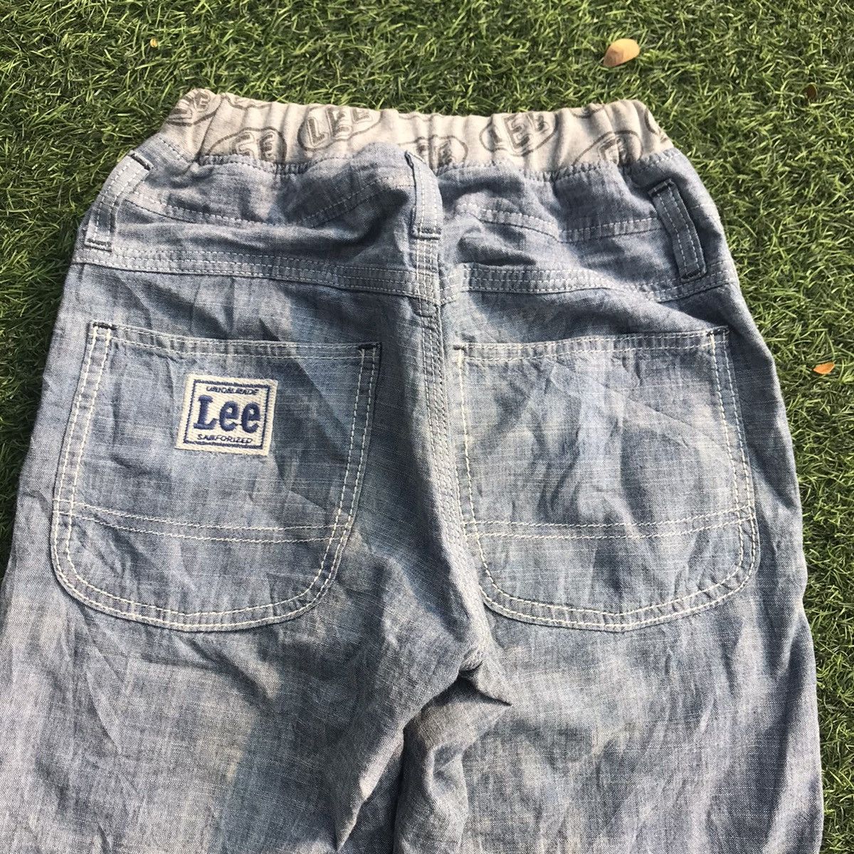 Lee × Vintage Vintage Lee Sanforized short pans union made 3/4 ankle short Size US 30 / EU 46 - 2 Thumbnail