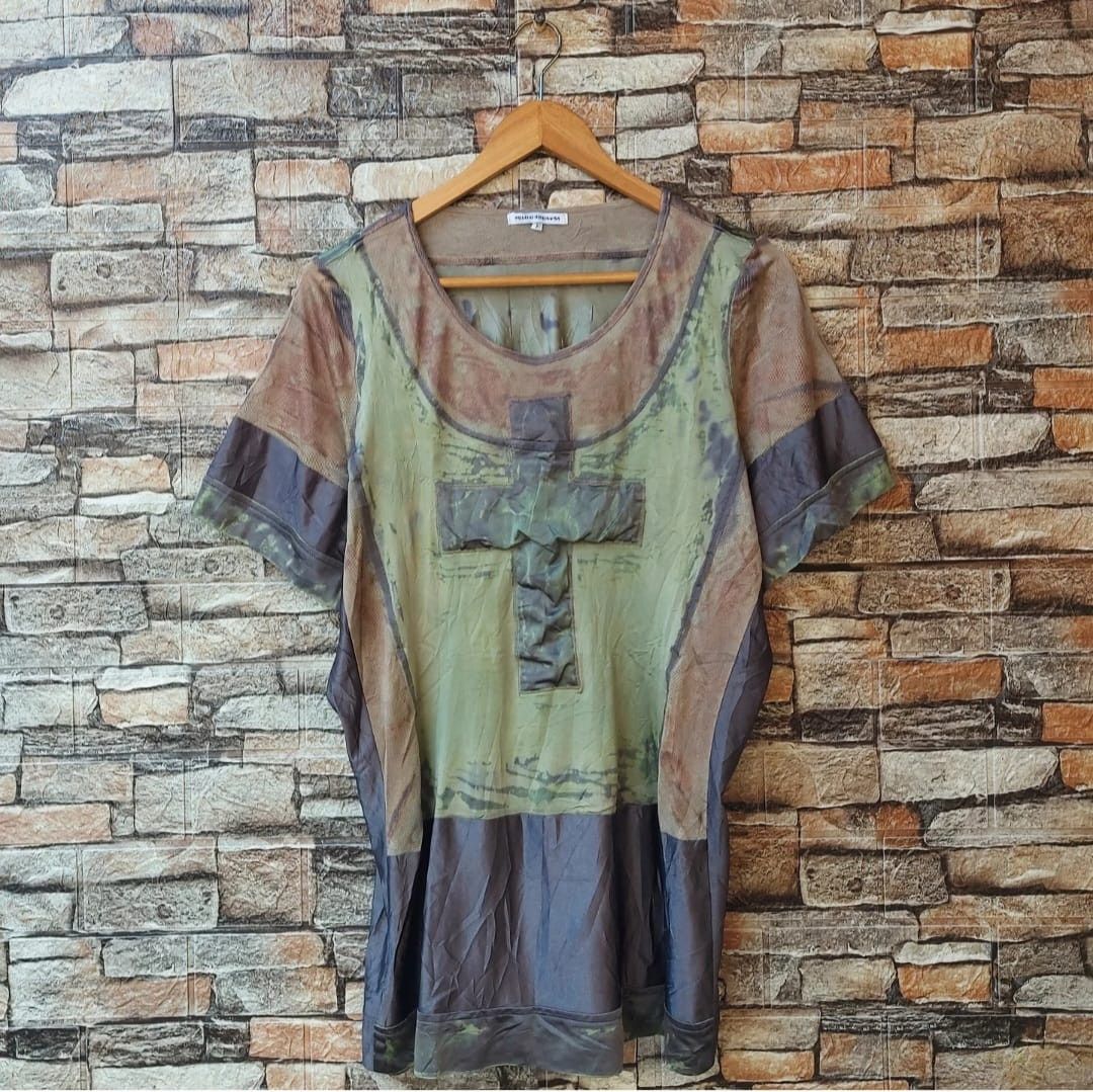 Japanese Brand Yoshiki Hishinuma Blouses Size XL / US 12-14 / IT 48-50 - 1 Thumbnail