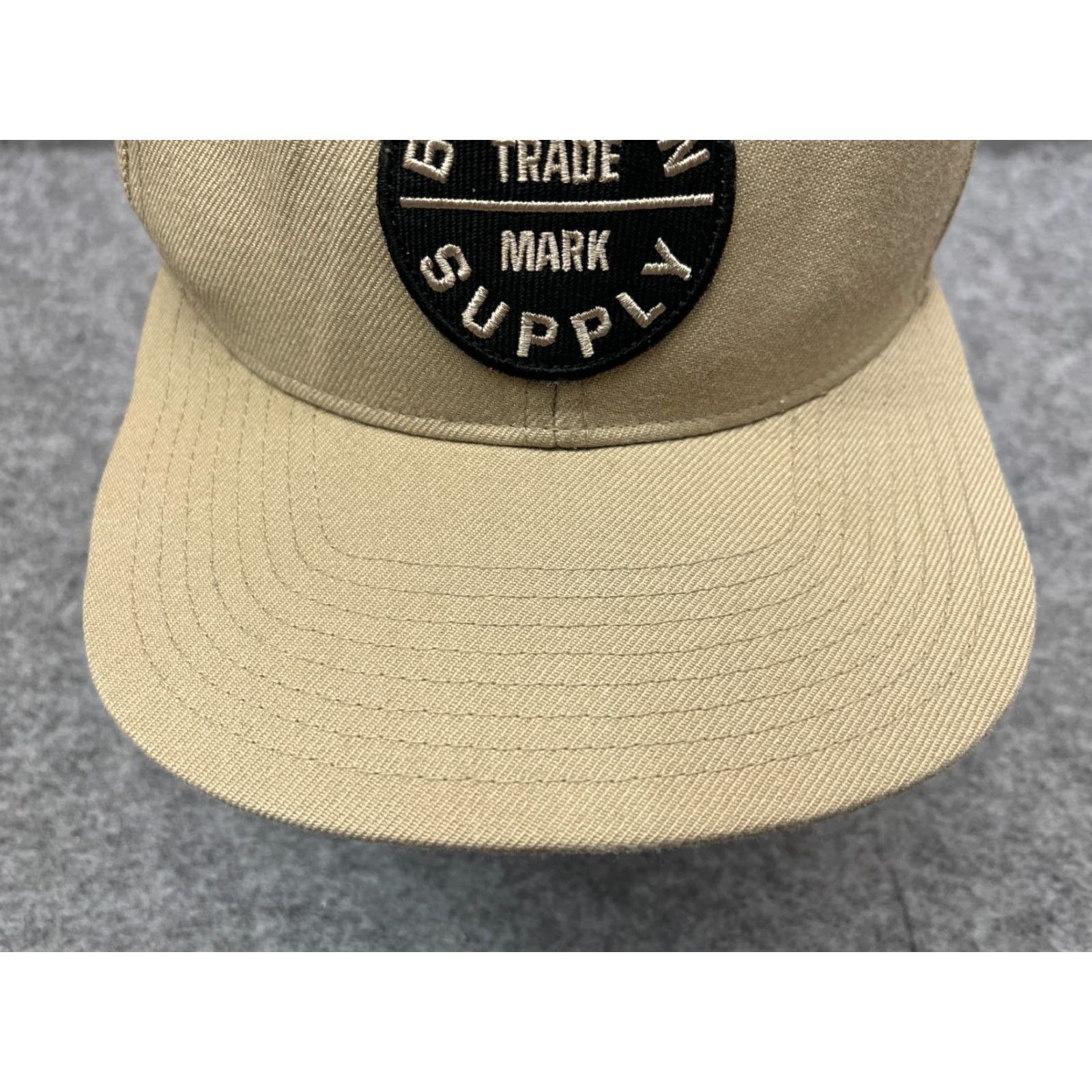 Brixton Brixton Hat Cap Snap Back Adult One Size Beige Wool Blend Size ONE SIZE - 3 Thumbnail