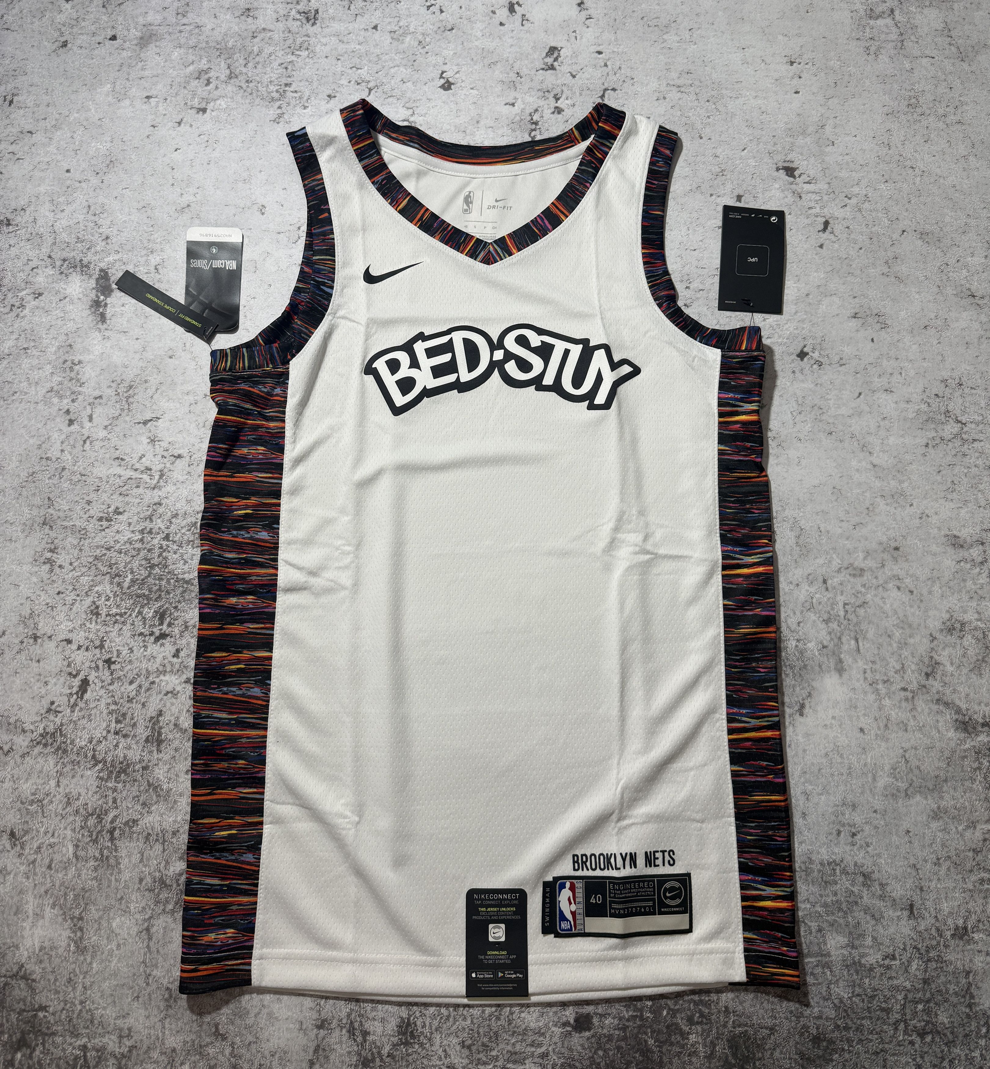 Nike Bed-Stuy Nike Brooklyn Nets Swingman SHIRT JERSEY S Size US S / EU 44-46 / 1 - 1 Thumbnail