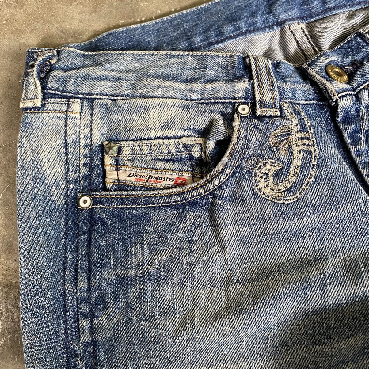 Diesel 2000s Diesel Doozy Distresed Pants Size US 27 - 5 Thumbnail