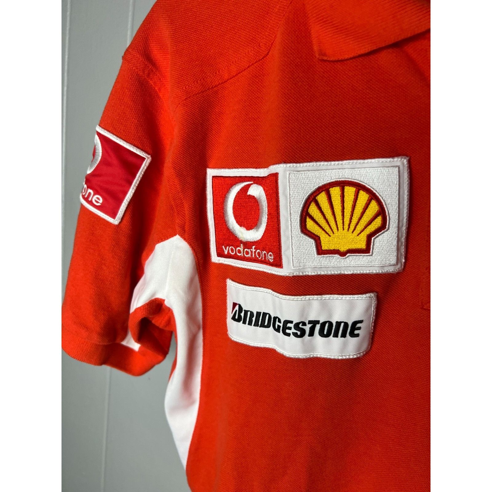 Ferrari × Puma Vtg Puma Ferrari Sponsored Polo Shirt Mens SM Bridgestone Pa Size US S / EU 44-46 / 1 - 4 Thumbnail