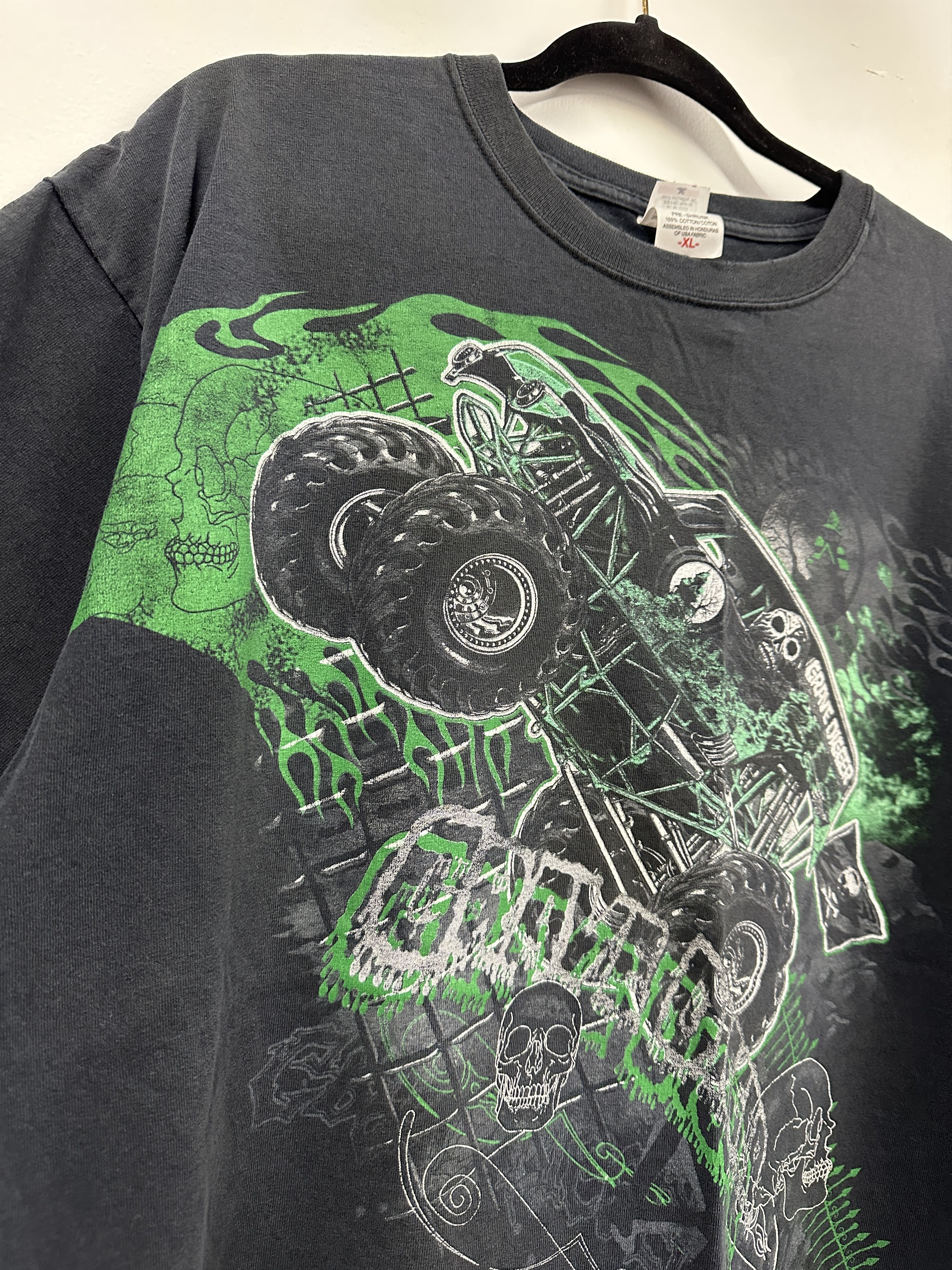 Other Vintage Grave Digger Monster Truck Racing Shirt XL Size US XL / EU 56 / 4 - 3 Thumbnail