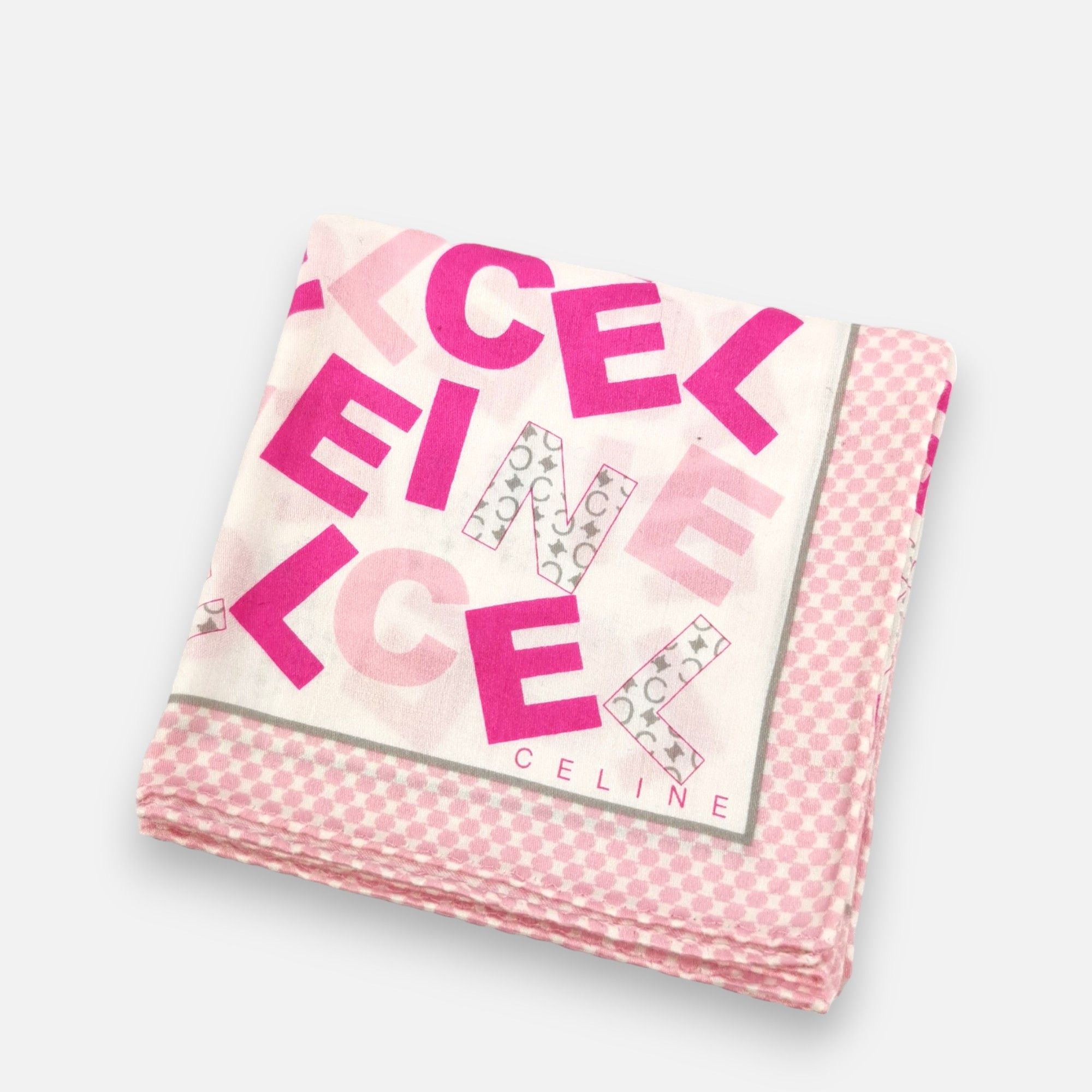 Celine × Vintage Vintage Celine Handkerchief Pocket Square Bandana Size ONE SIZE - 2 Thumbnail