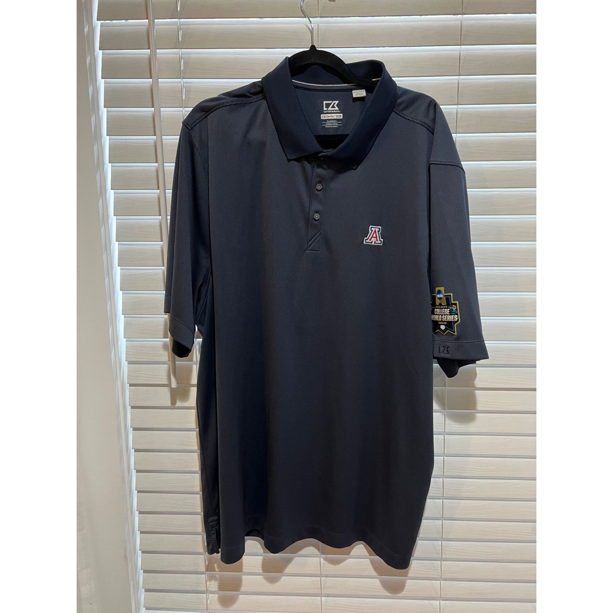 Cutter & Buck Cutter&Buck CWS Arizona Wildcats Polo Shirt - Size 3XL Size US XXL / EU 58 / 5 - 1 Thumbnail