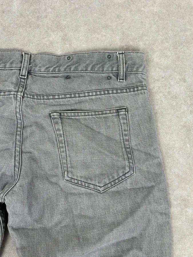 Prada AW2010 Prada Grey Minimalist Slim Denim Jeans Size US 32 / EU 48 - 8 Thumbnail