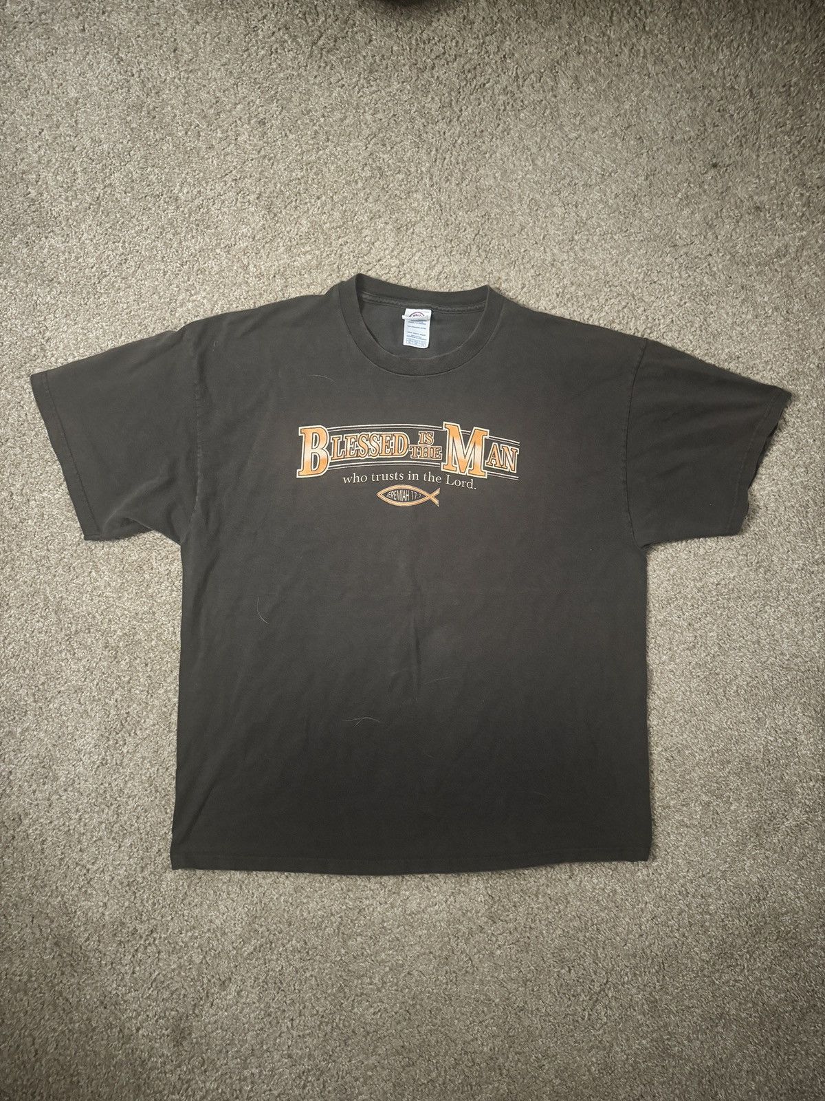Other HeavyWeight XL Brown Bible Verse Graphic Tee #Bible #Graphic Size US XL / EU 56 / 4 - 1 Thumbnail