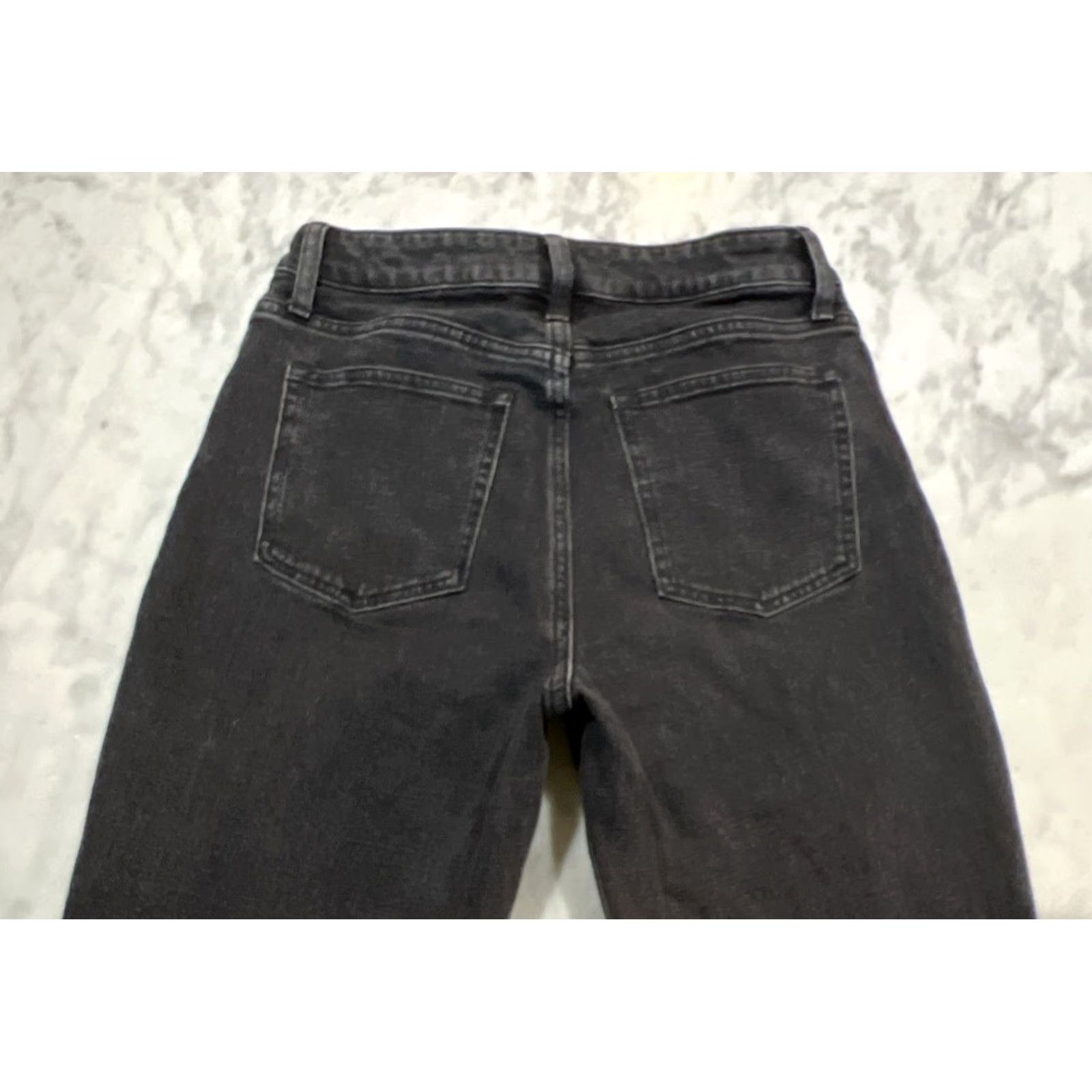 Abercrombie & Fitch Abercrombie Fitch Jeans Womens 28x30 Black High Rise The Skinny Curve Love 90s Vintage-Feel Not Vintage Size 27" / US 4 / IT 40 - 6 Thumbnail