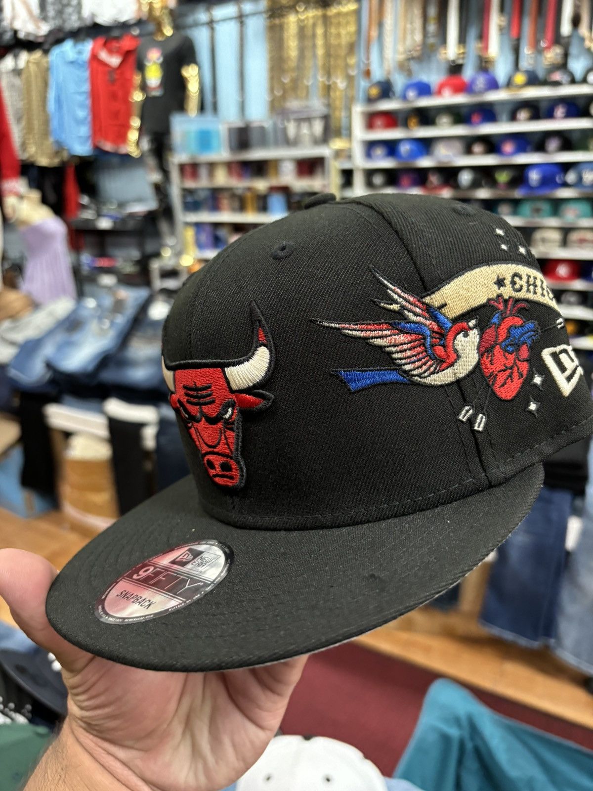 New Era Chicago Bulls New Era 9Fifty Adjustable SnapBack Size ONE SIZE - 1 Preview