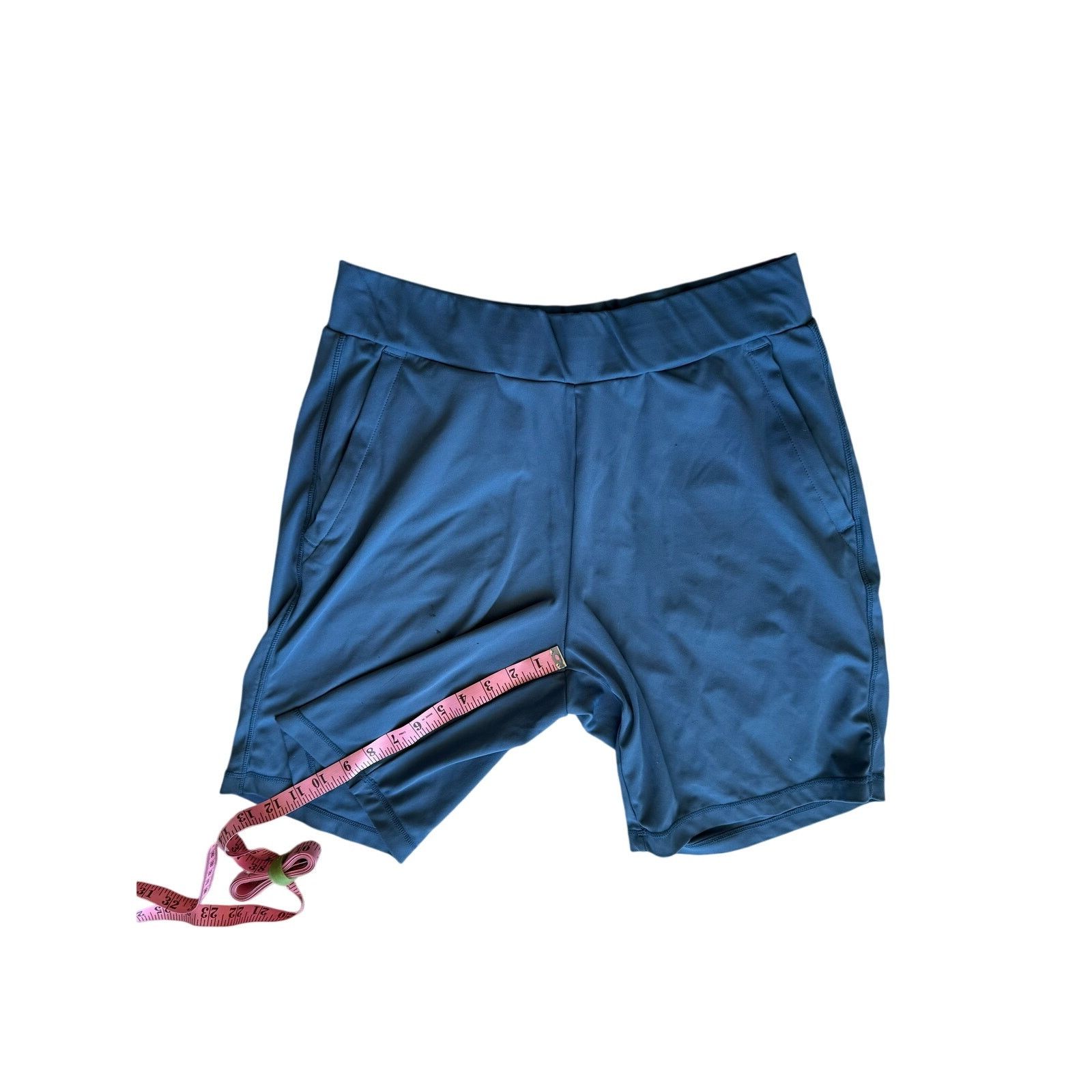 Other 32 Degrees Cool Mens Athletic Shorts Medium Blue Gym Pockets Size US 30 / EU 46 - 4 Thumbnail