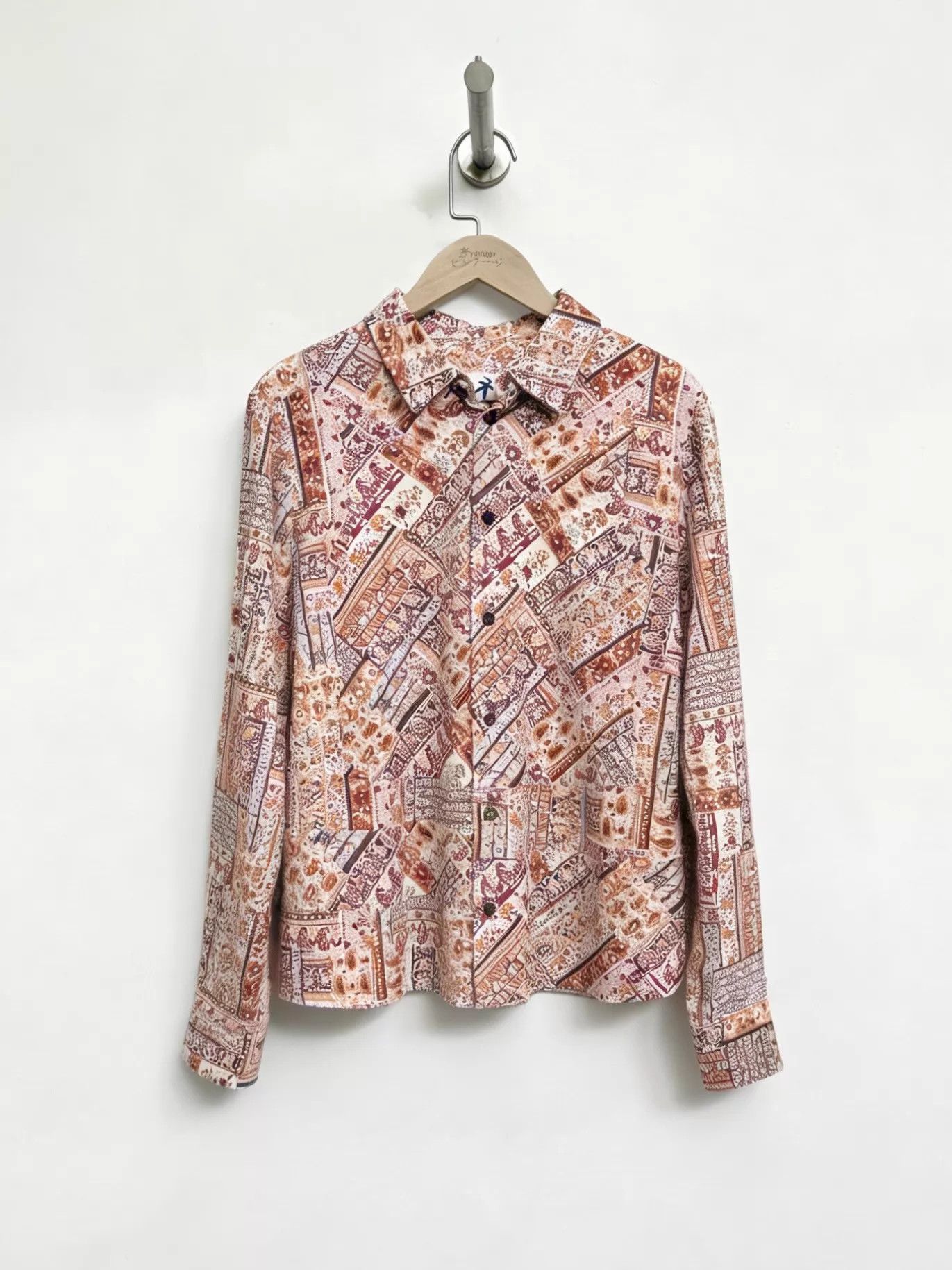 Issey Miyake Issey Miyake 80's Floral Shirt Size M / US 6-8 / IT 42-44 - 1 Thumbnail