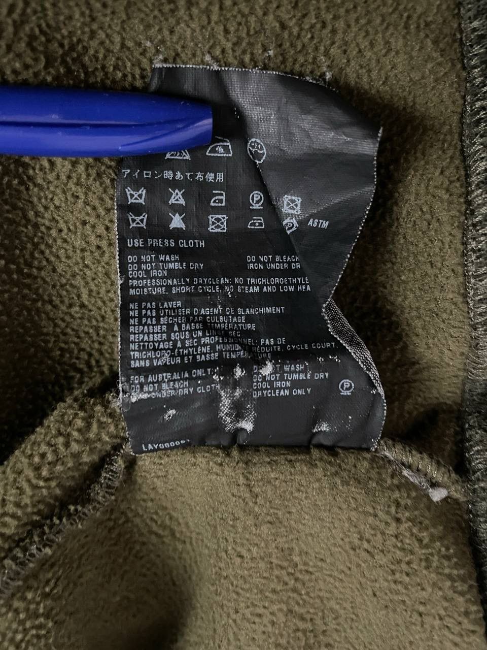 Prada Prada Fleece Sweater Khaki Zip Size US XXL / EU 58 / 5 - 12 Thumbnail
