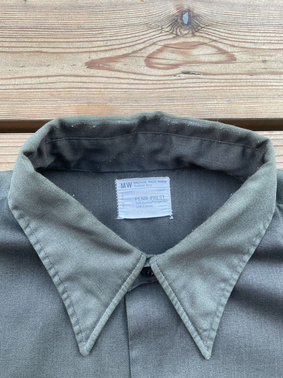 Vintage Vintage 70s JCPenney Military button up Size US XL / EU 56 / 4 - 2 Thumbnail