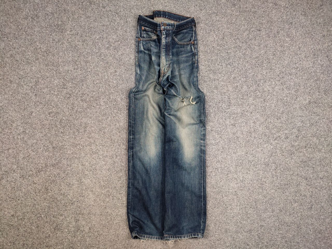 Image of Archival Clothing x Levis Vintage 90's Levis 503 J38 Distressed Faded Denim Jeans Japan in Vintage 